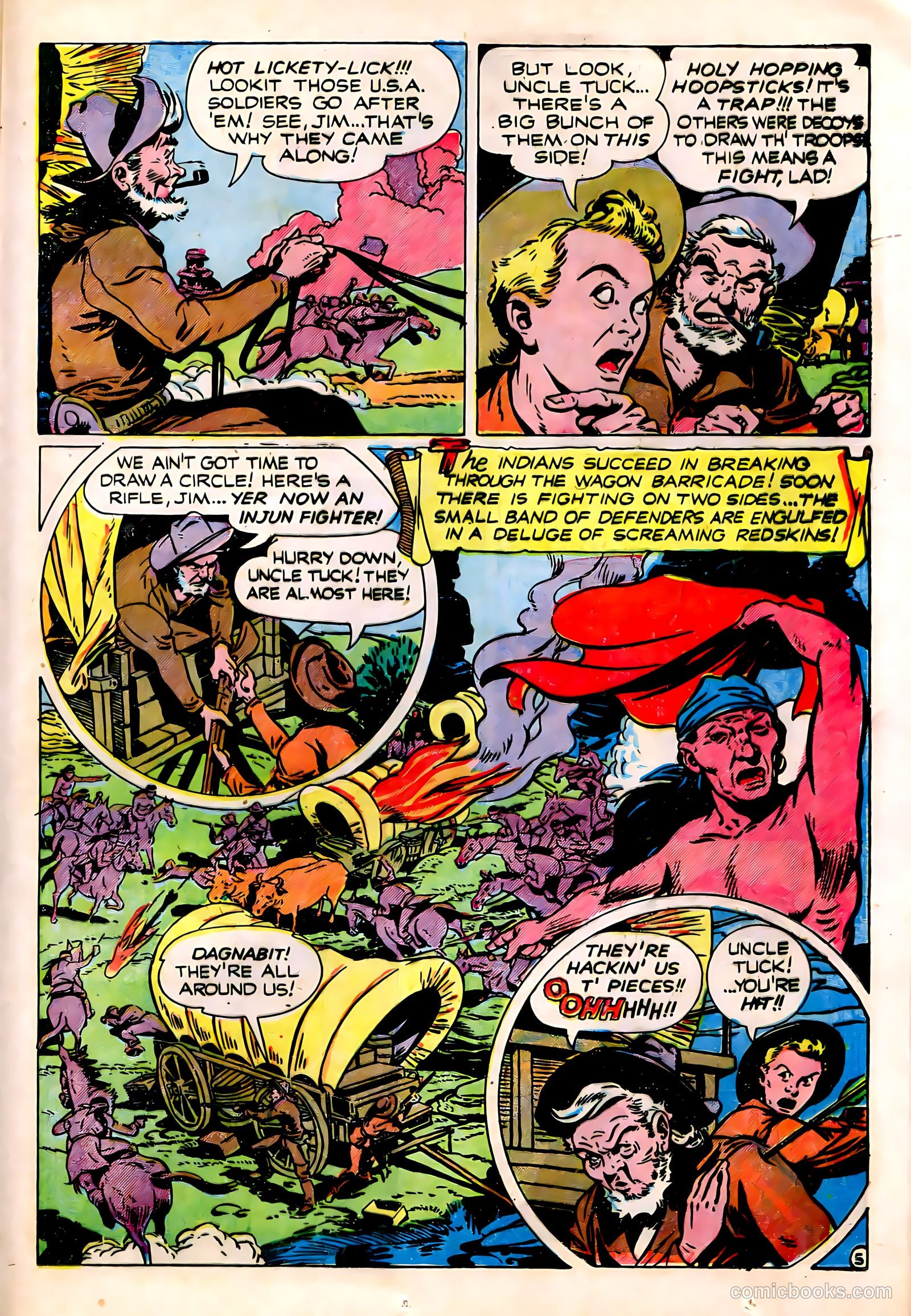 Jesse James #23 (1955) — page 23 of 36