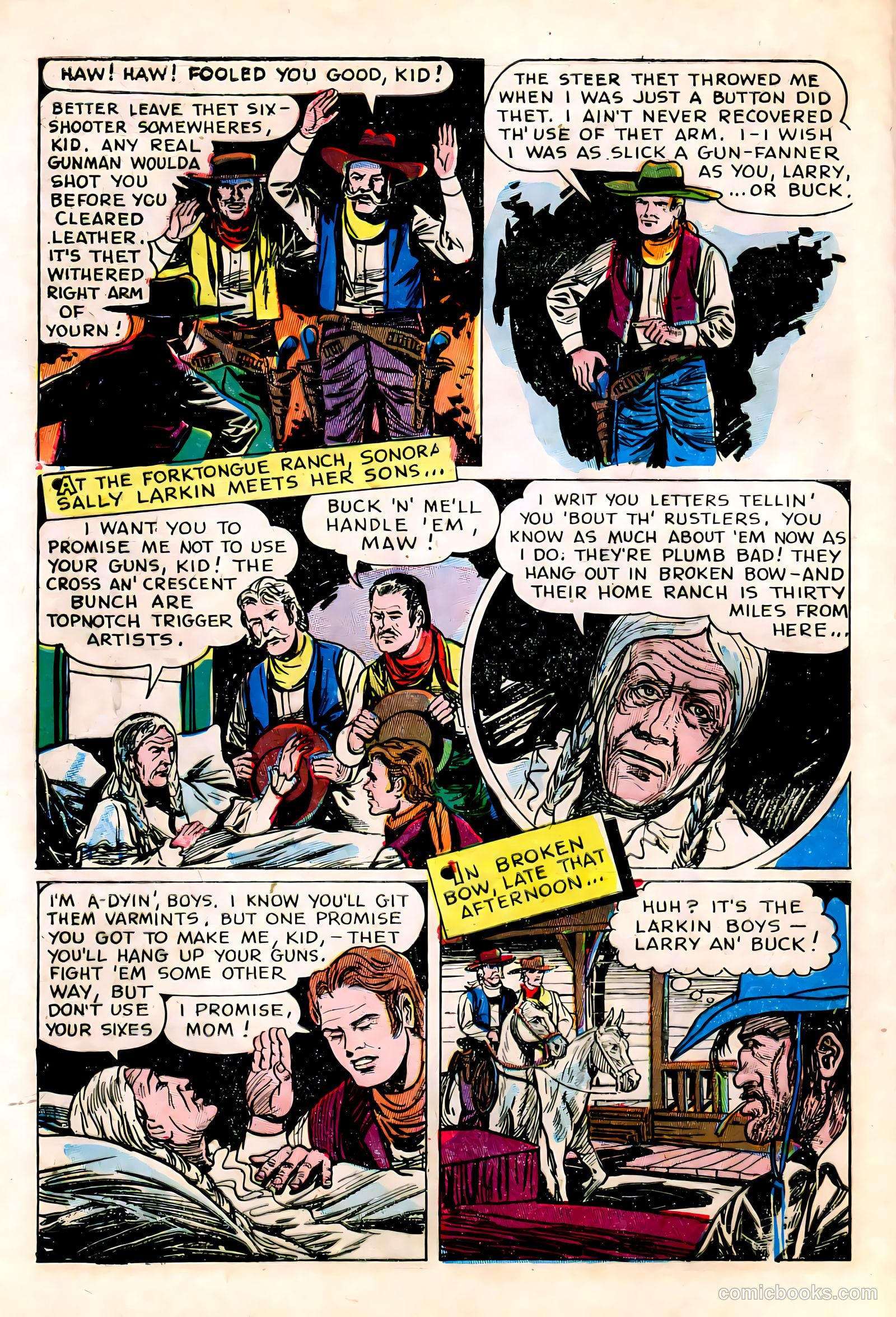 Jesse James #23 (1955) — page 28 of 36