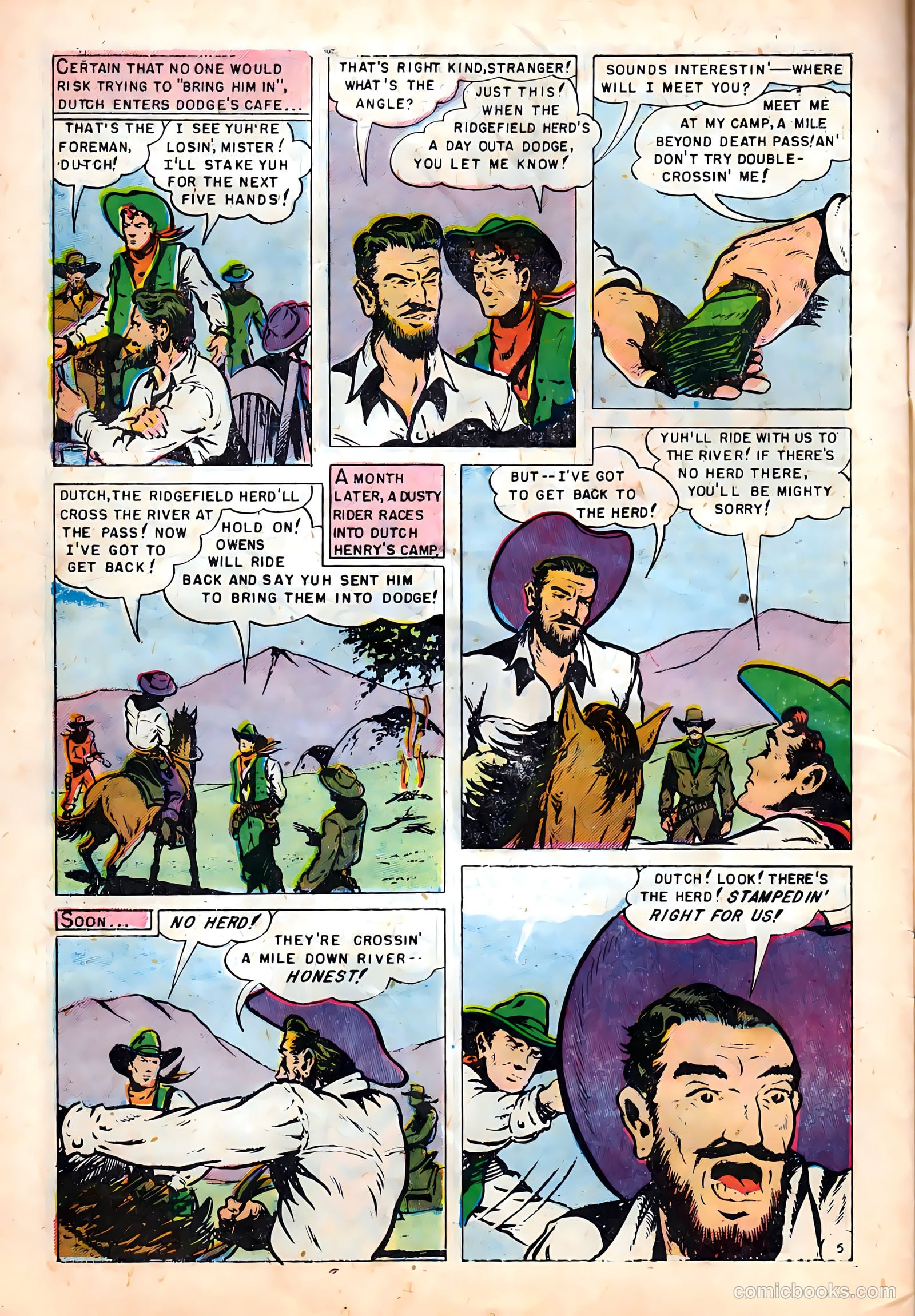 Jesse James #24 (1955) — page 32 of 36