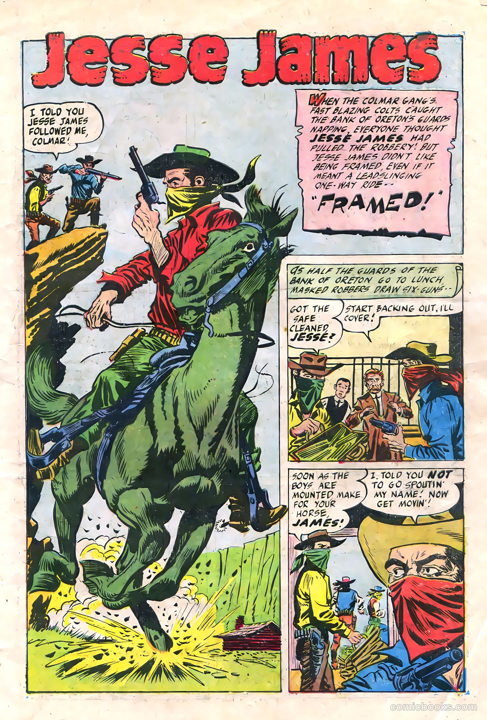 Jesse James #25 (1955) — page 3 of 36