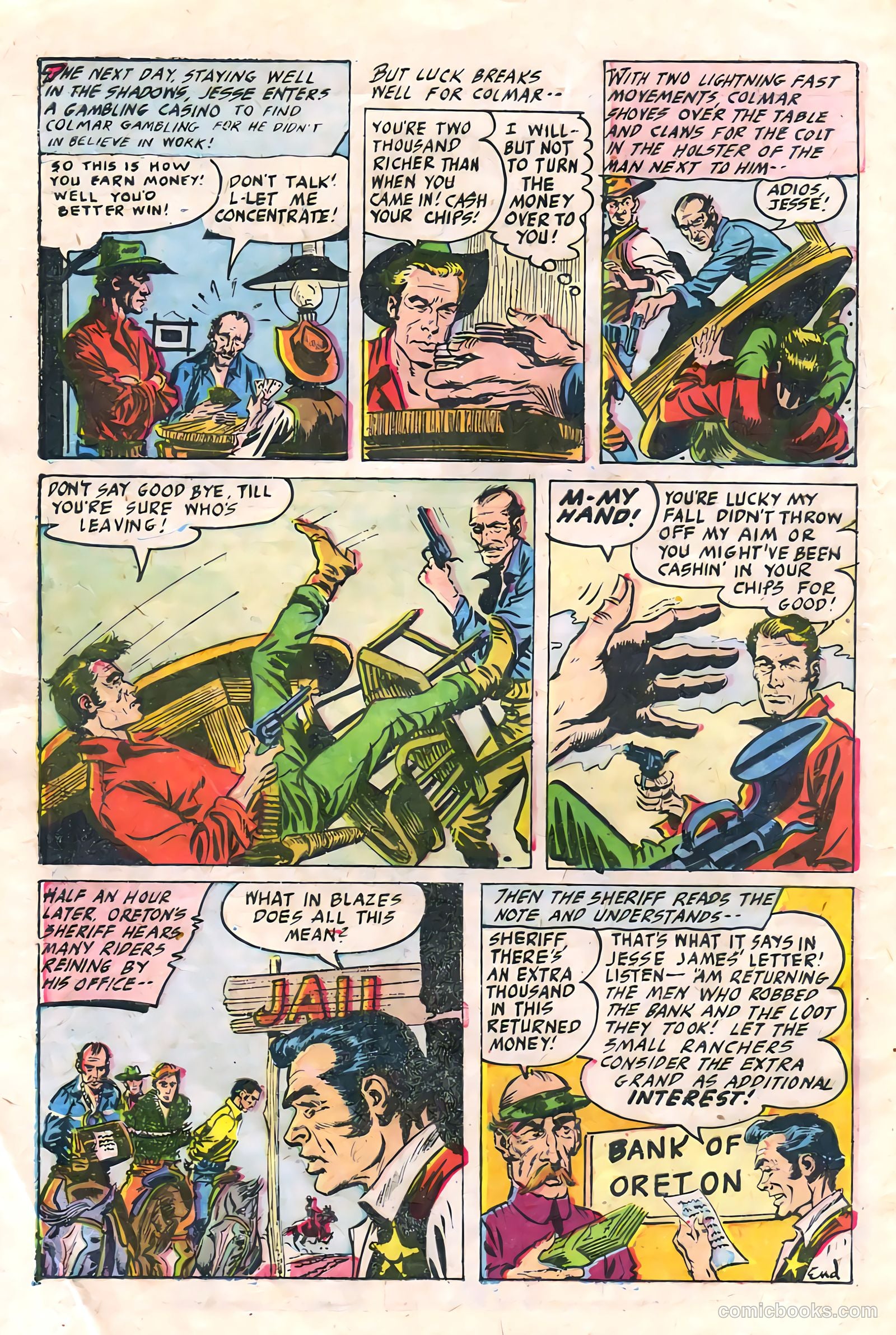 Jesse James #25 (1955) — page 8 of 36