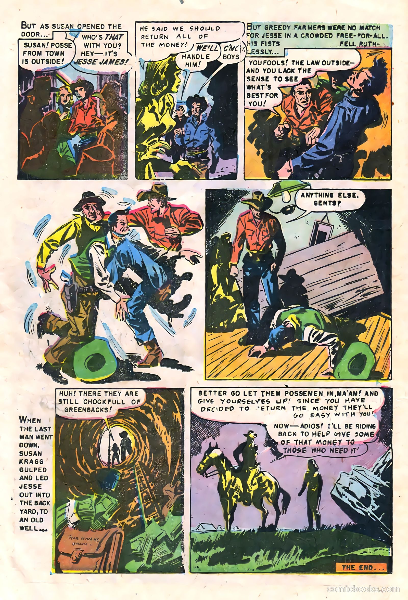 Jesse James #25 (1955) — page 16 of 36