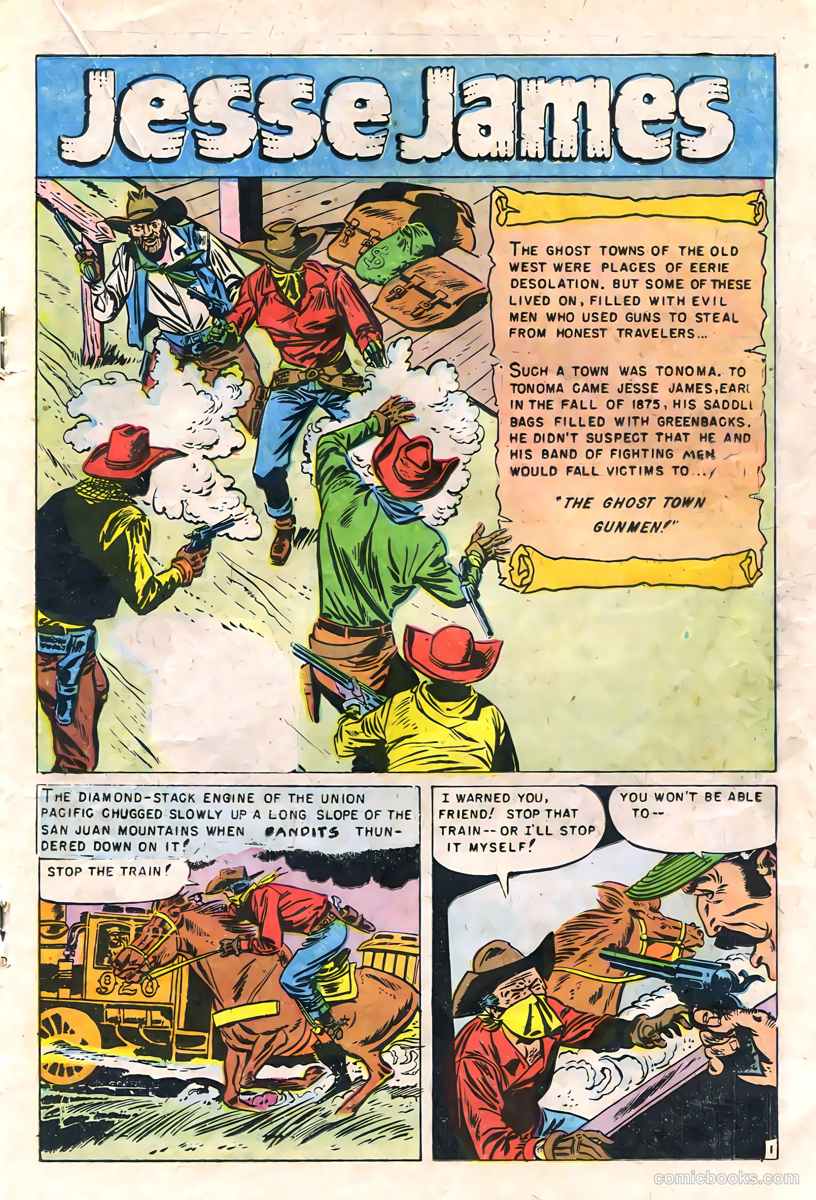 Jesse James #25 (1955) — page 19 of 36
