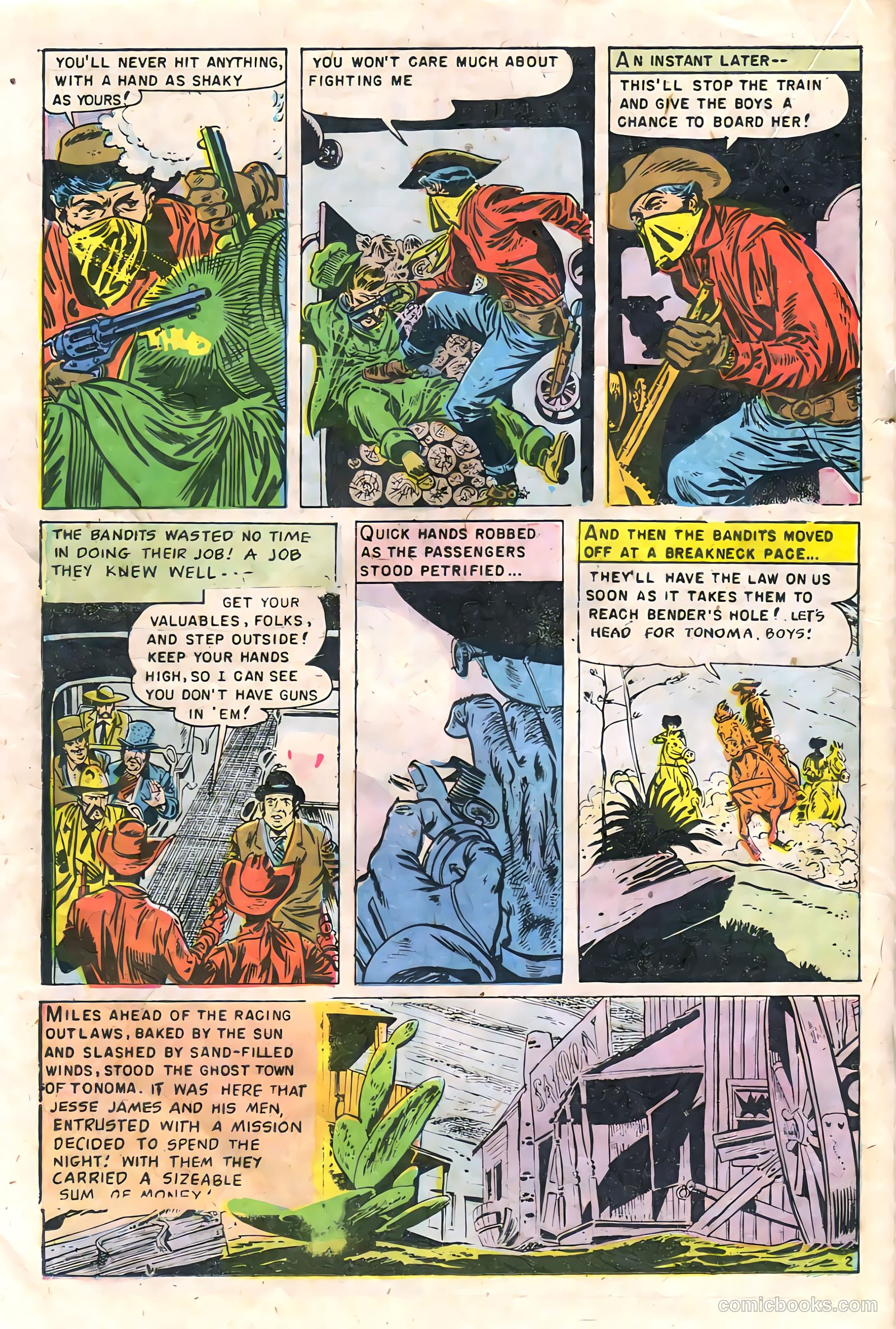 Jesse James #25 (1955) — page 20 of 36