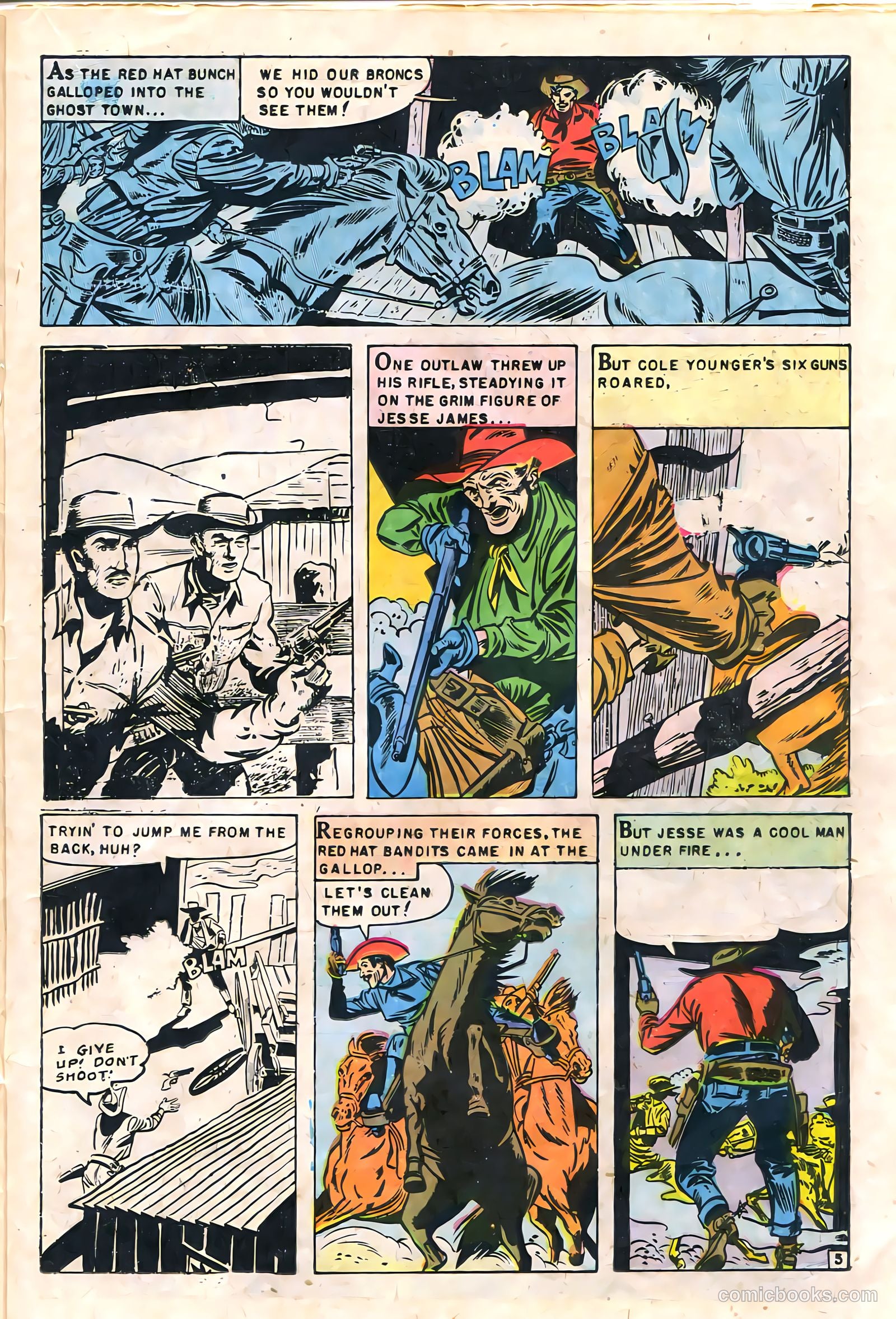 Jesse James #25 (1955) — page 23 of 36