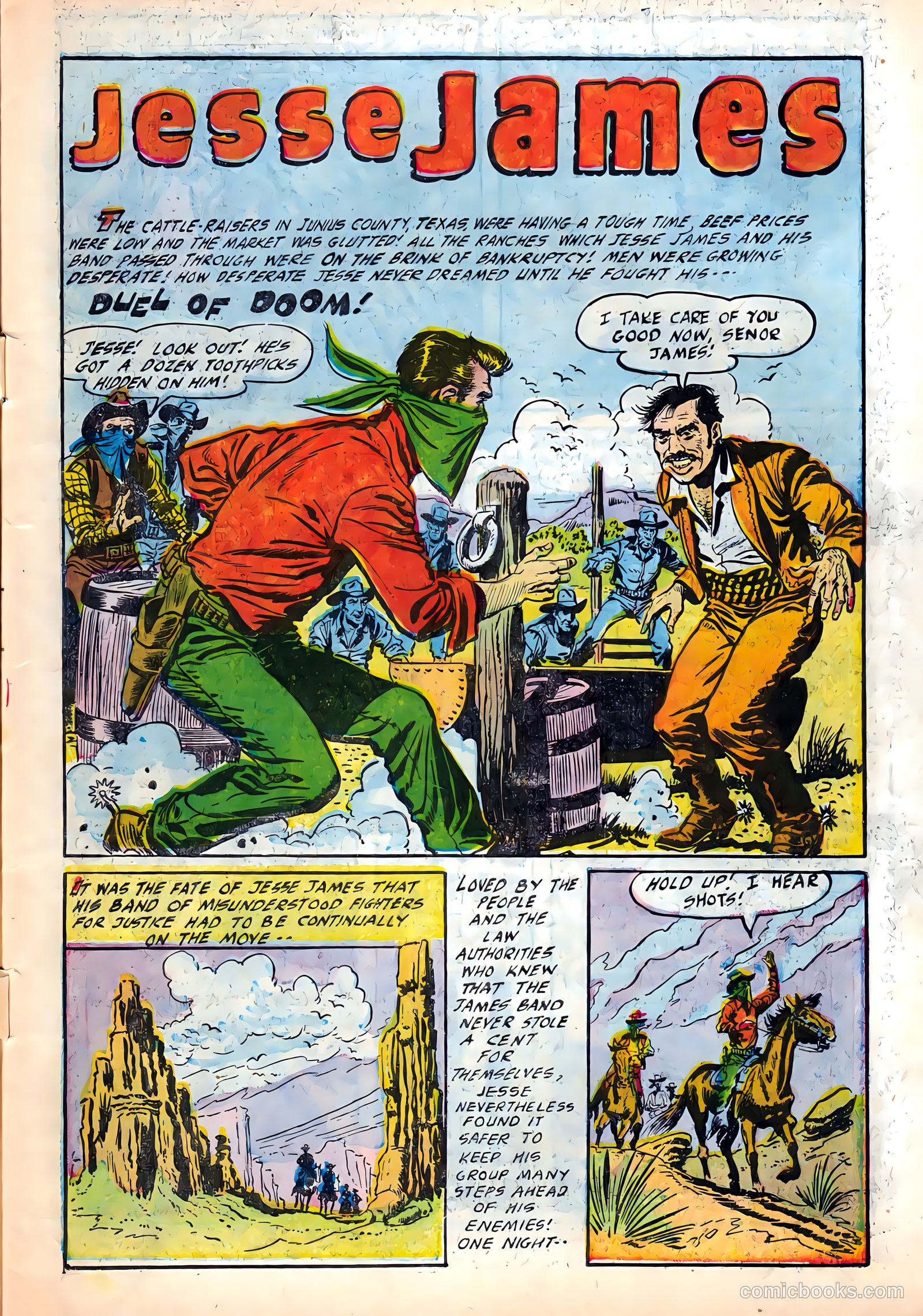 Jesse James #27 (1956) — page 3 of 36