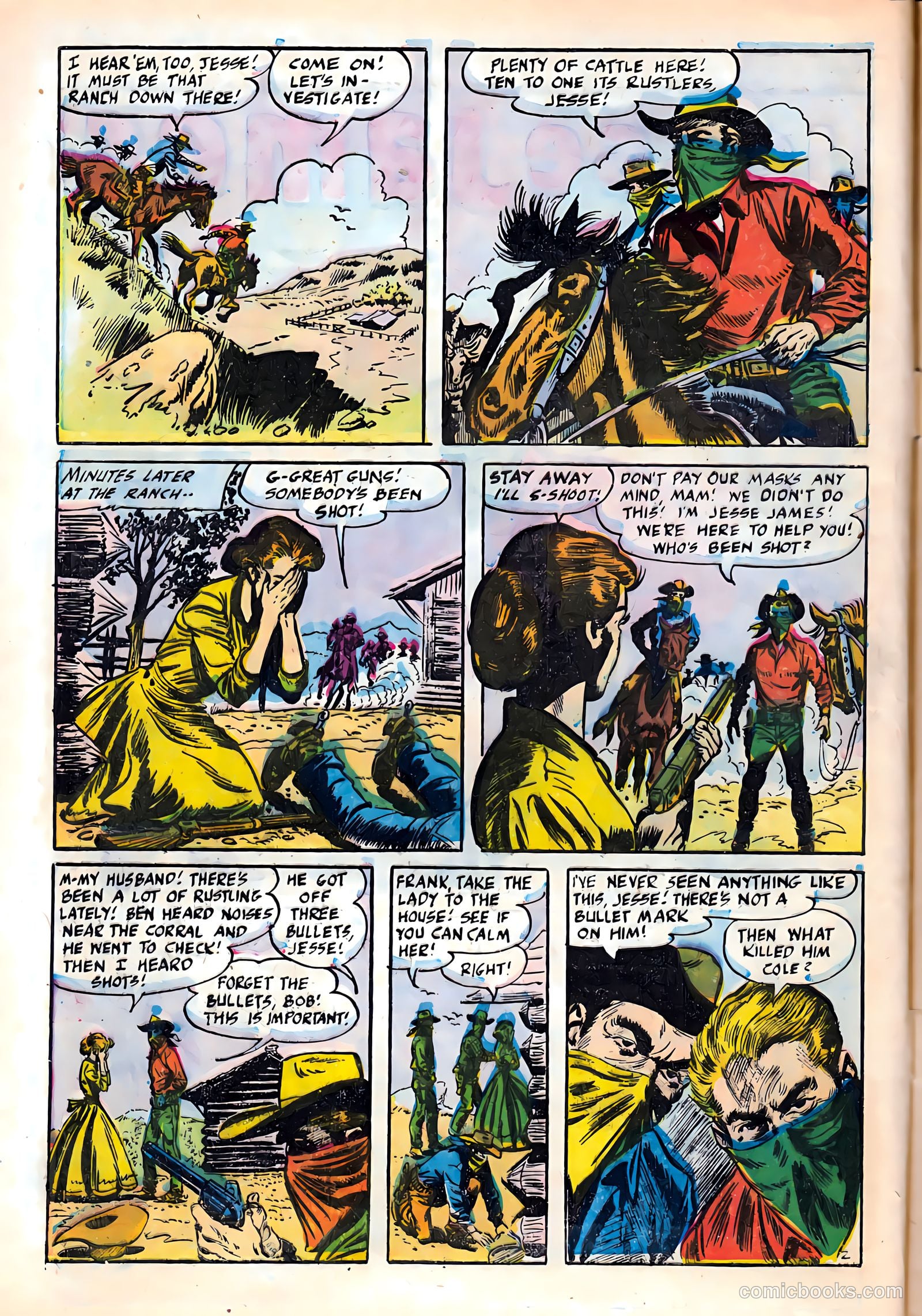 Jesse James #27 (1956) — page 4 of 36