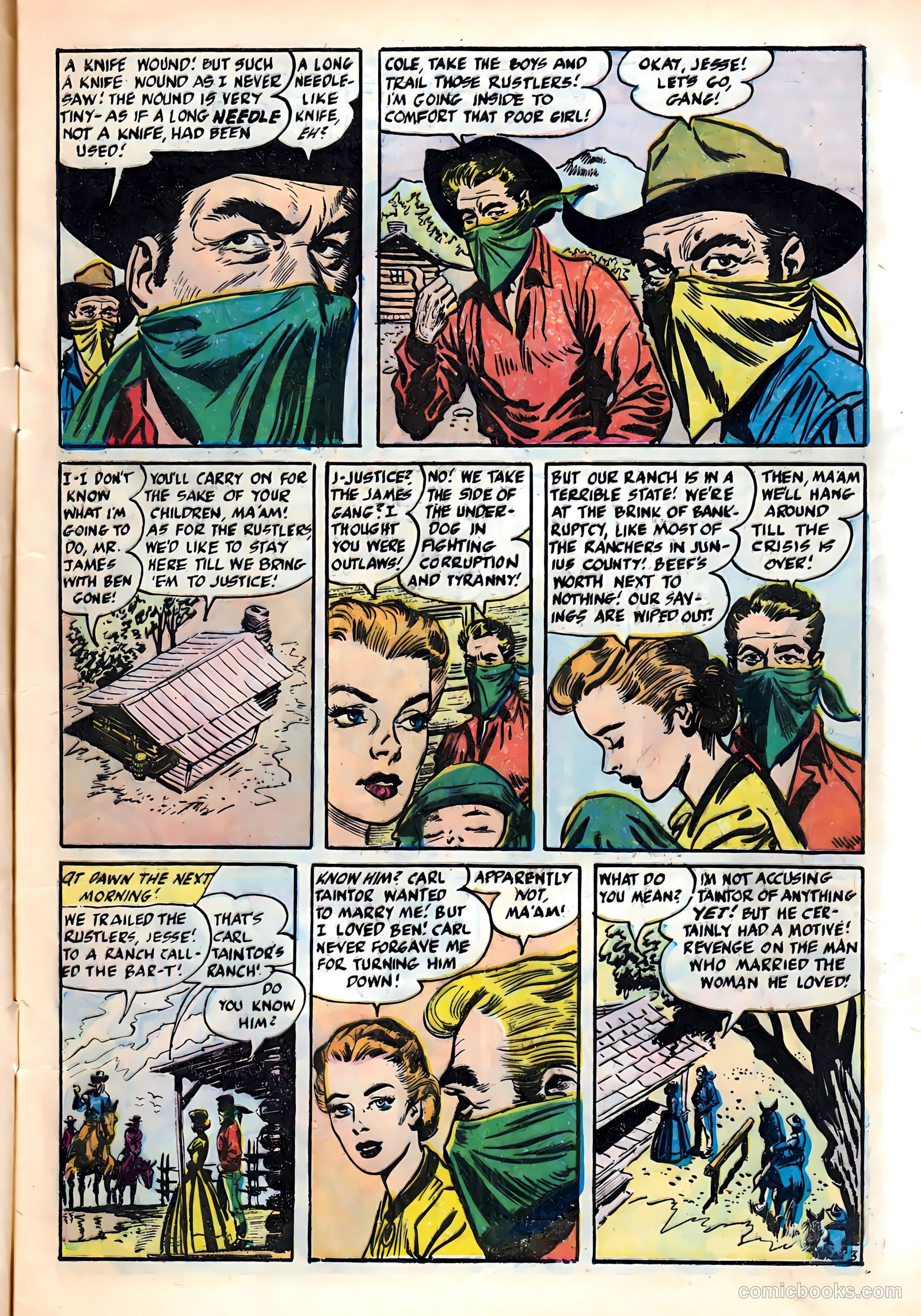 Jesse James #27 (1956) — page 5 of 36
