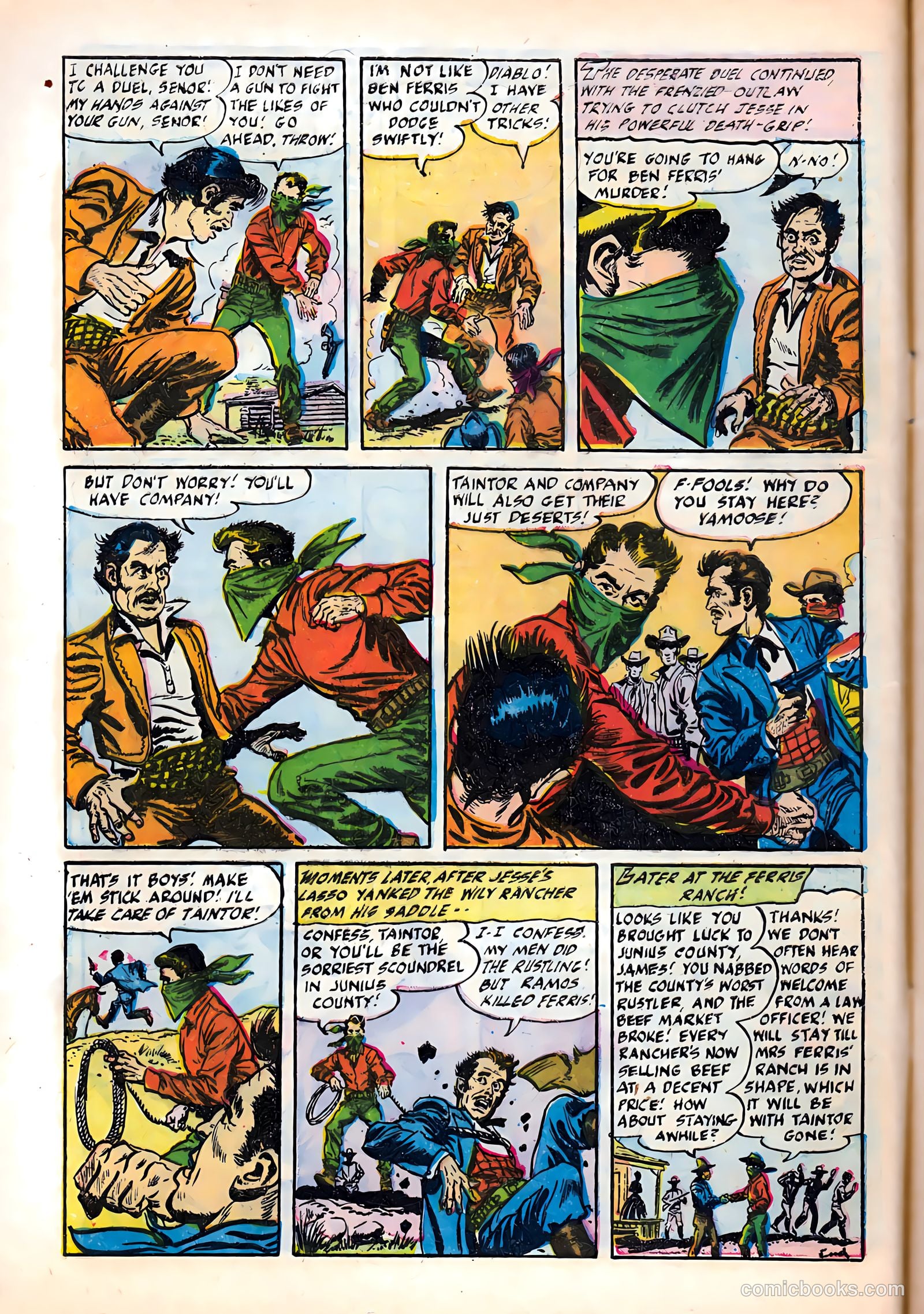 Jesse James #27 (1956) — page 8 of 36