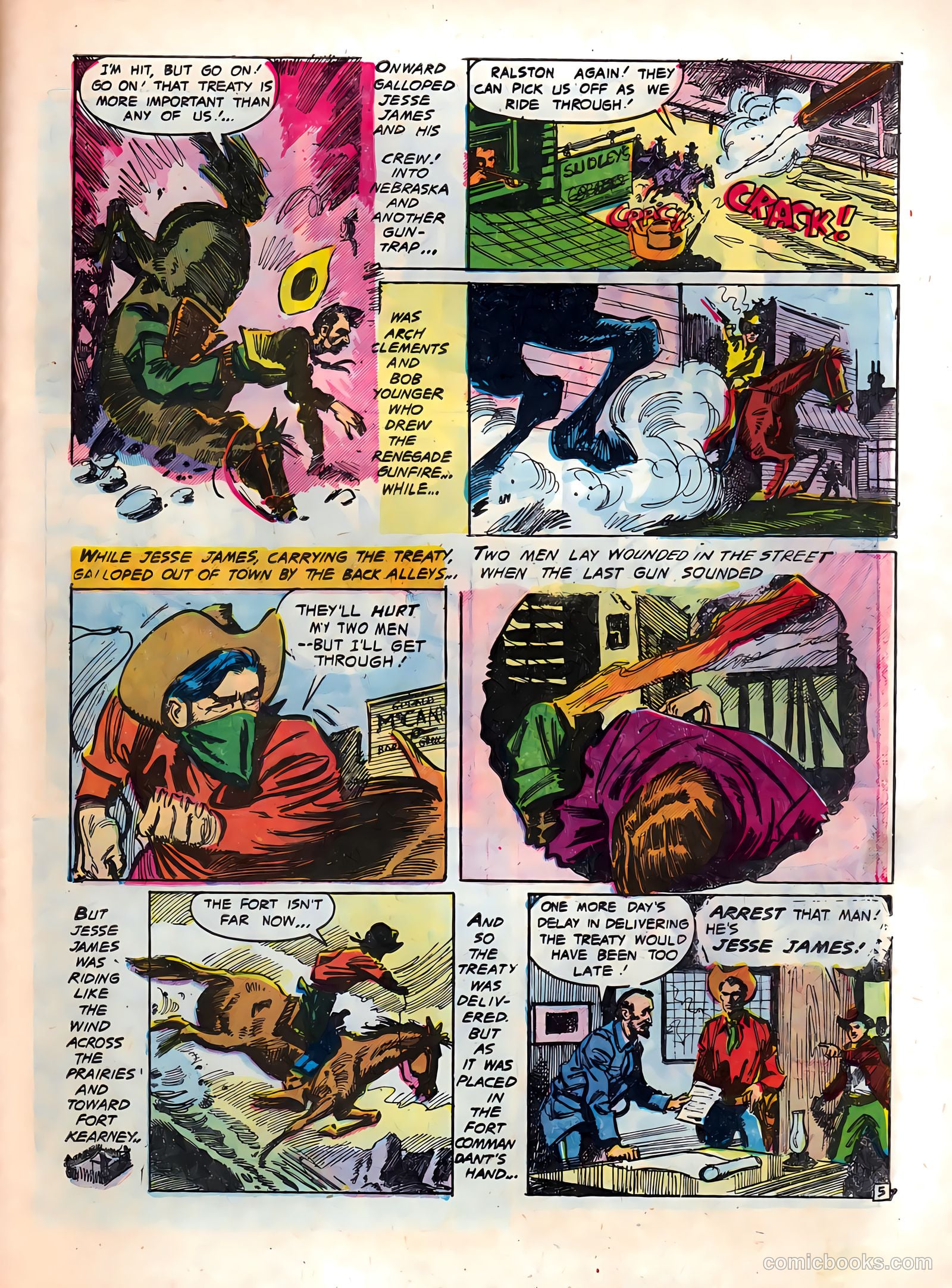 Jesse James #27 (1956) — page 23 of 36