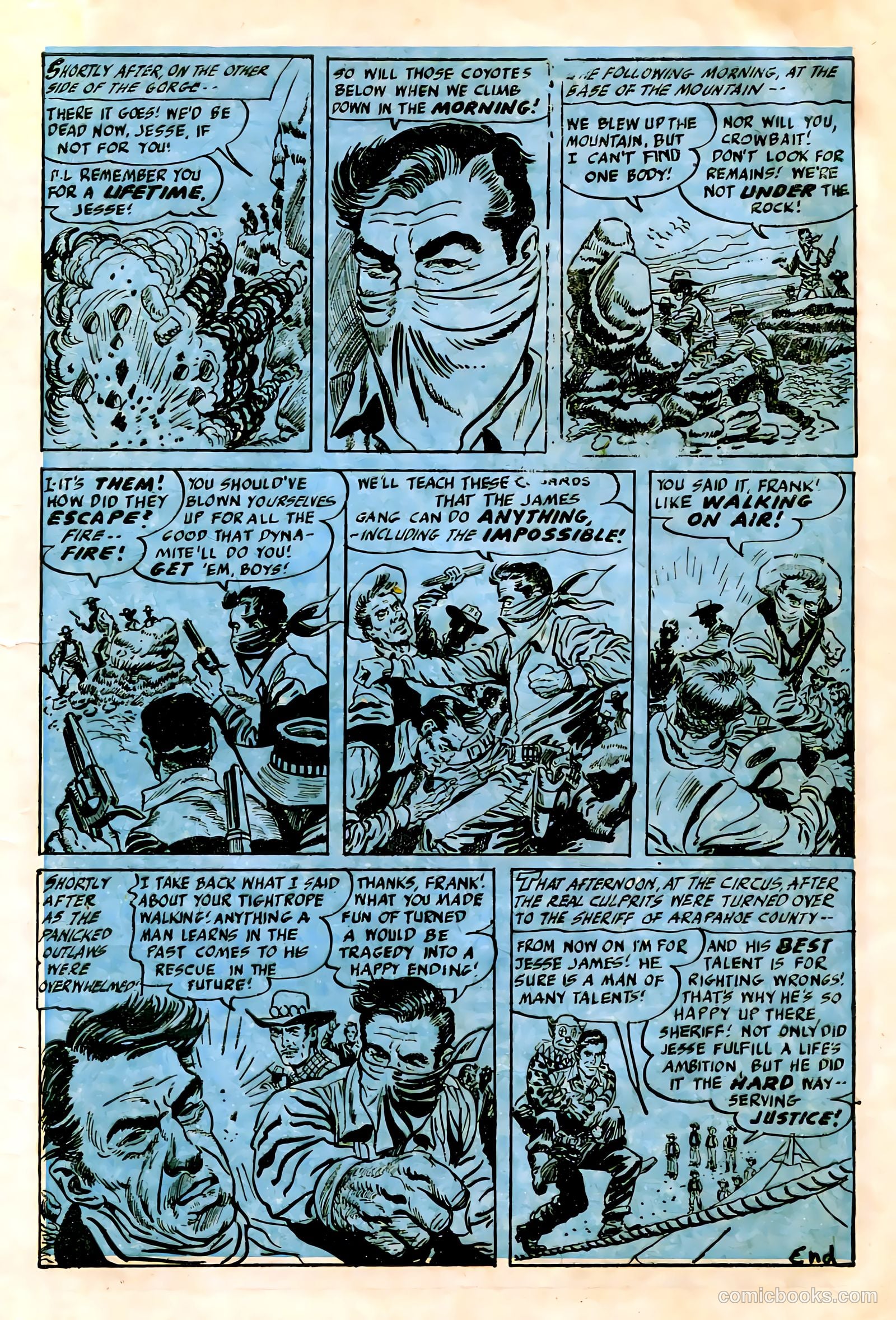 Jesse James #28 (1956) — page 9 of 36