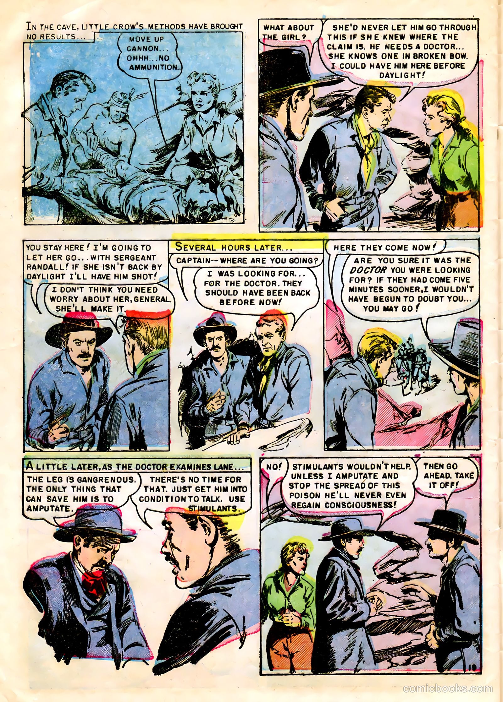 Jesse James #28 (1956) — page 28 of 36