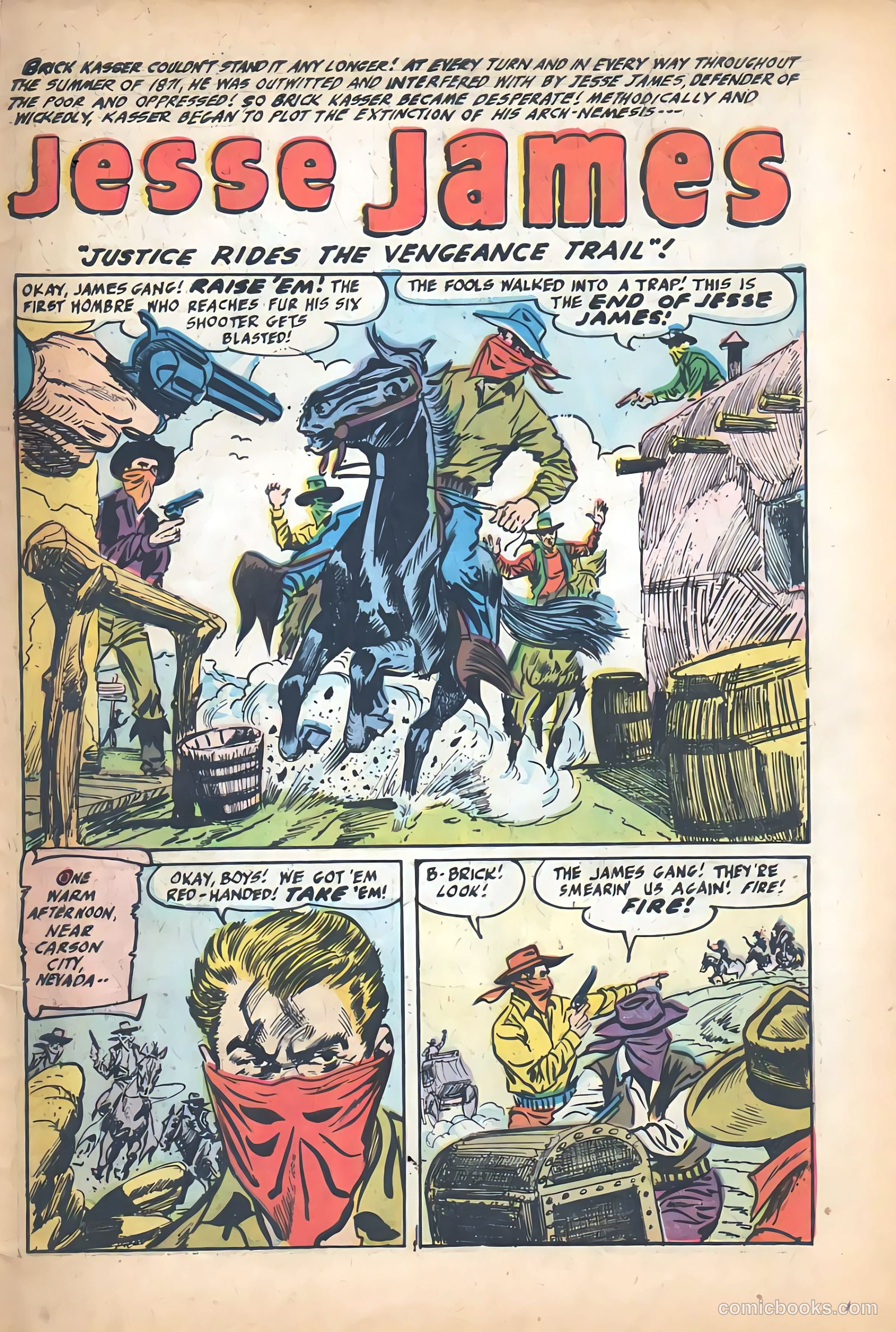Jesse James #29 (1956) — page 3 of 36