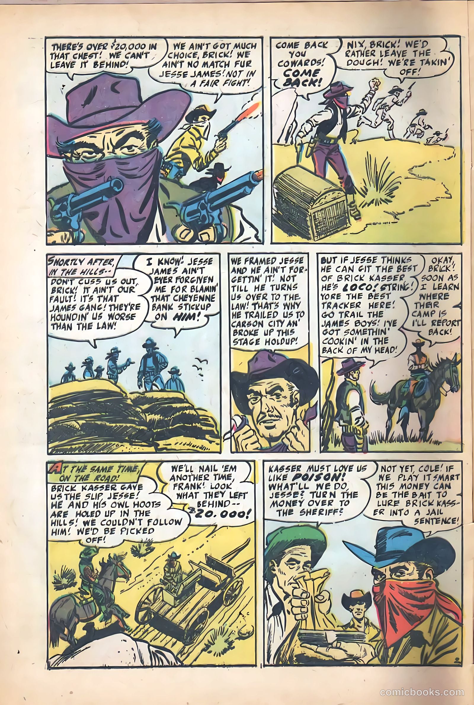 Jesse James #29 (1956) — page 4 of 36