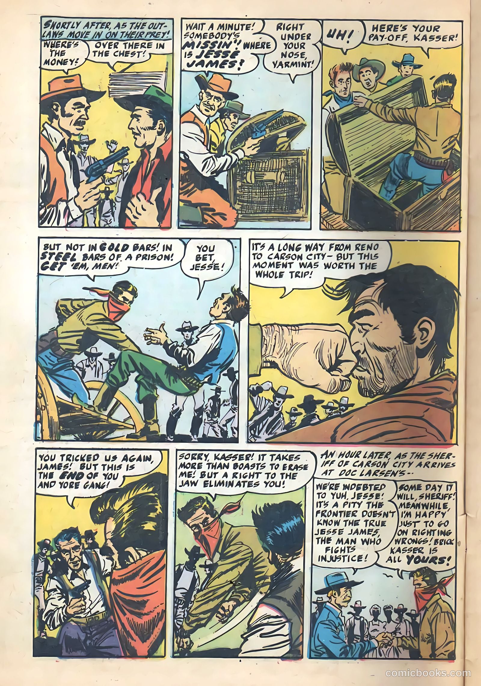 Jesse James #29 (1956) — page 8 of 36
