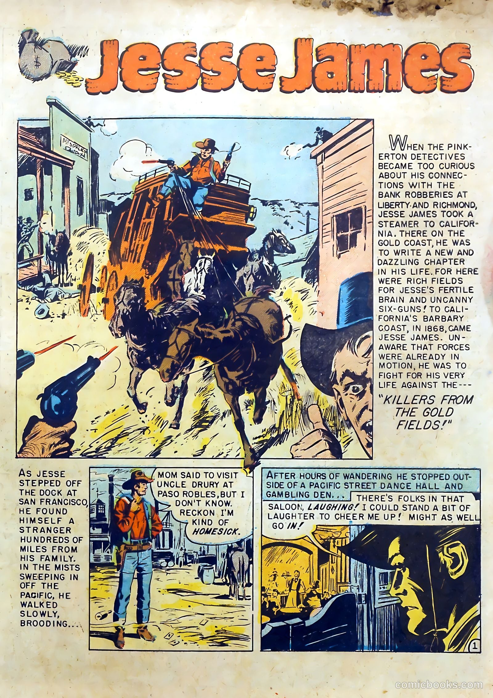 Jesse James #3 (1951) — page 3 of 36