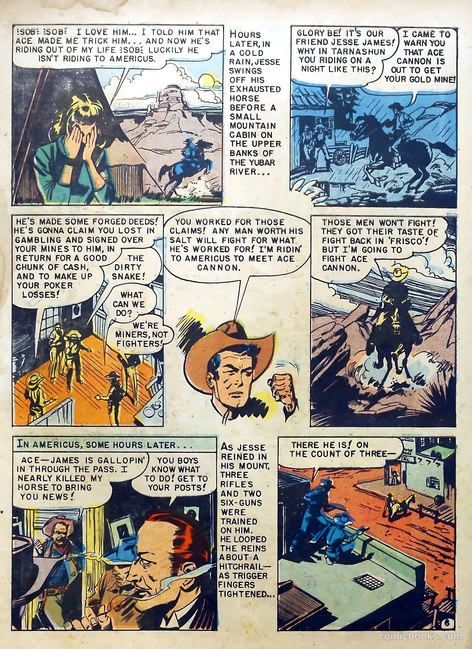 Jesse James #3 (1951) — page 8 of 36