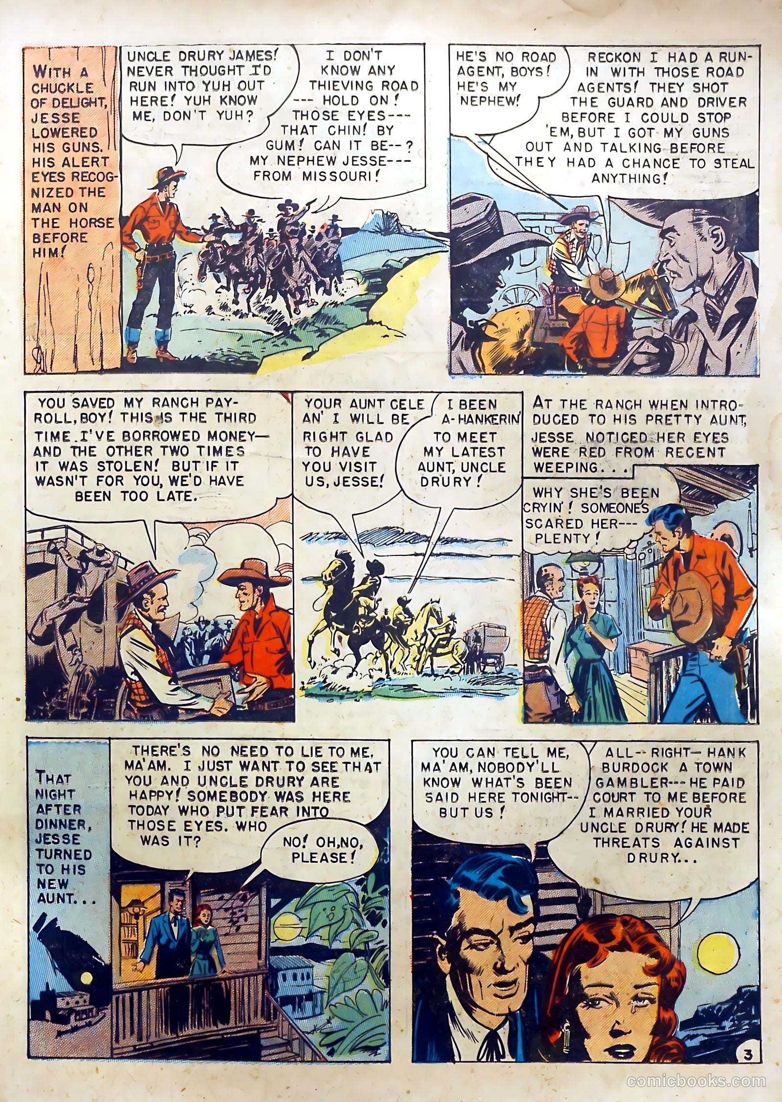 Jesse James #3 (1951) — page 13 of 36