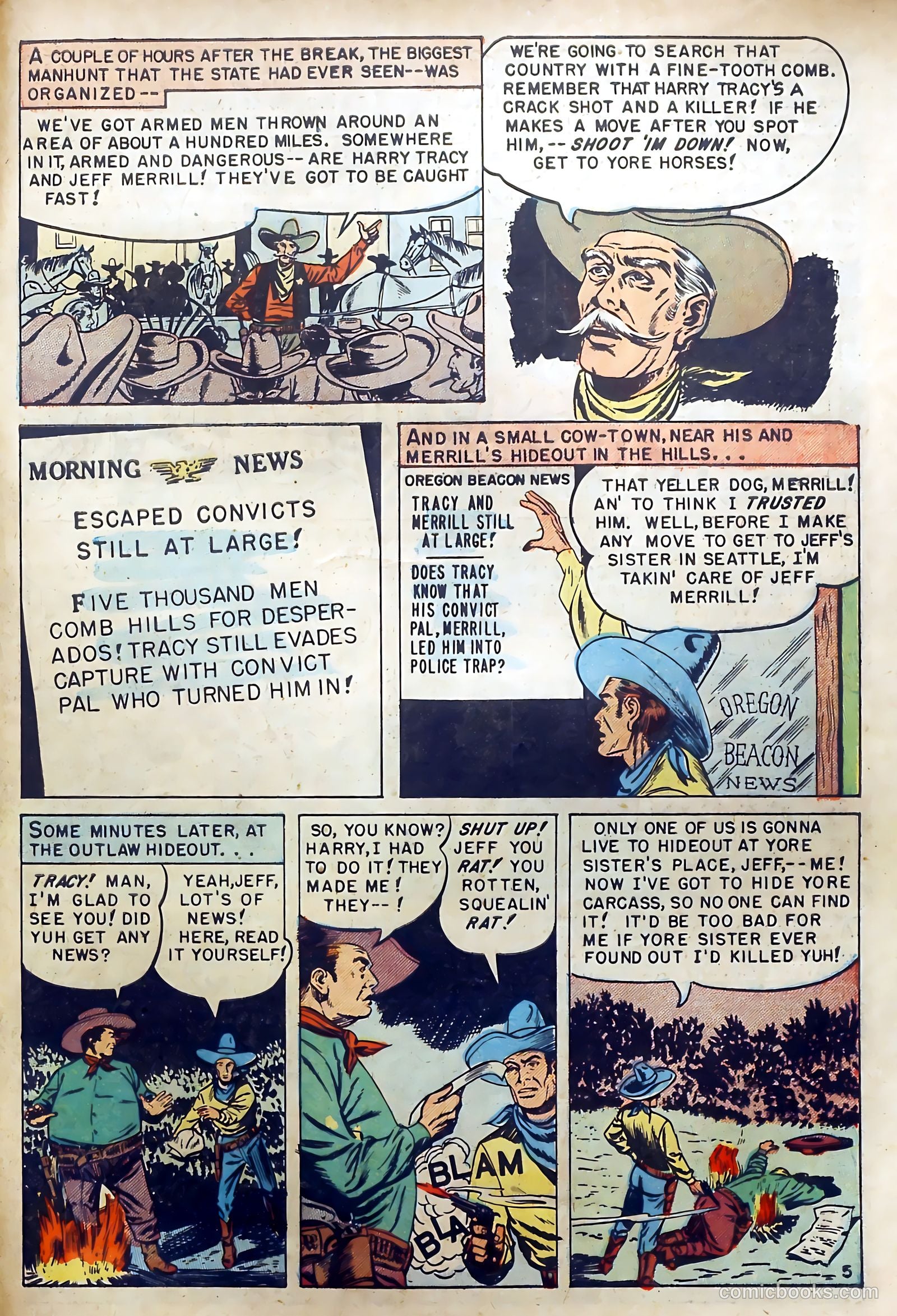 Jesse James #3 (1951) — page 31 of 36