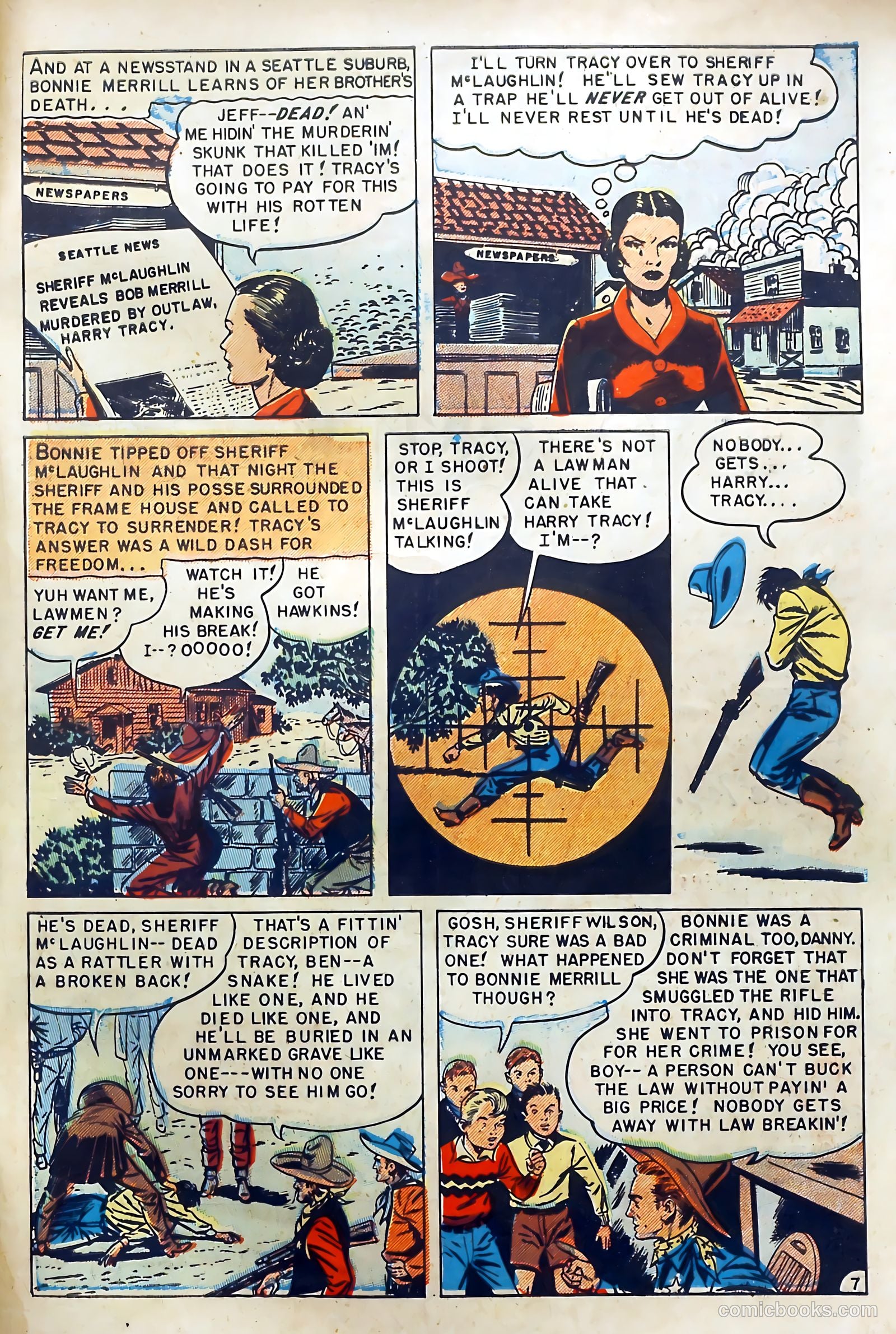 Jesse James #3 (1951) — page 33 of 36