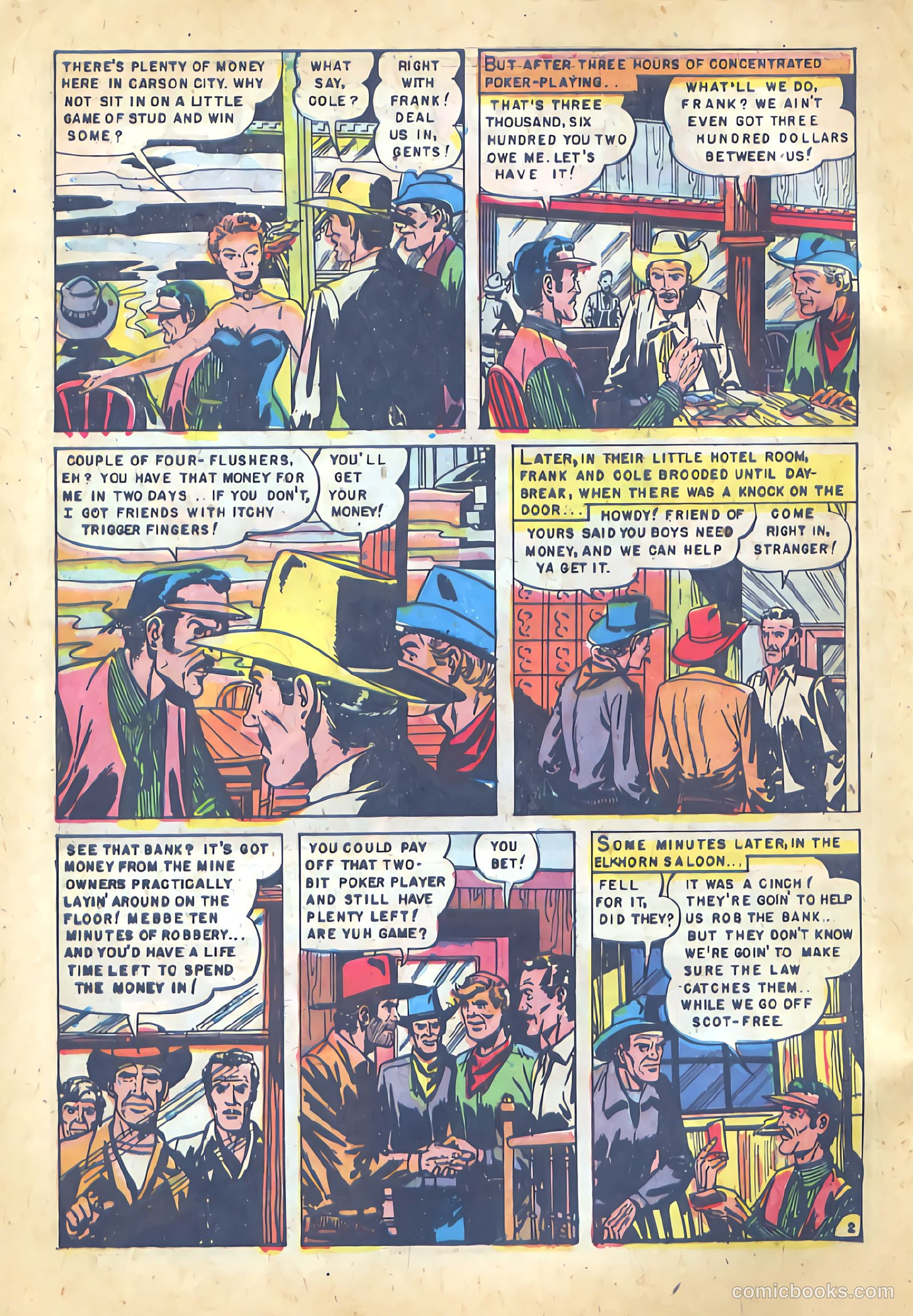 Jesse James #4 (1951) — page 4 of 36