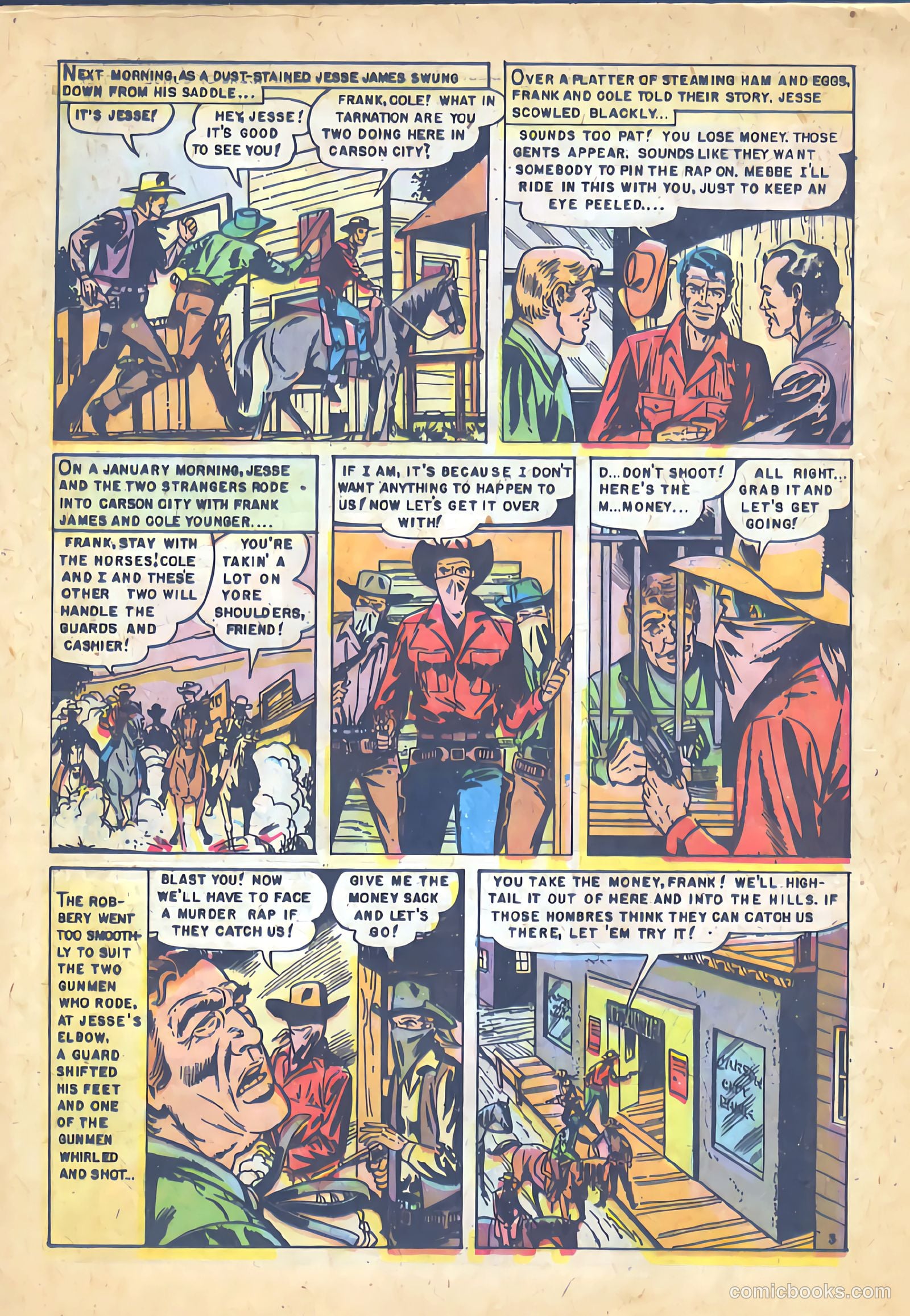 Jesse James #4 (1951) — page 5 of 36
