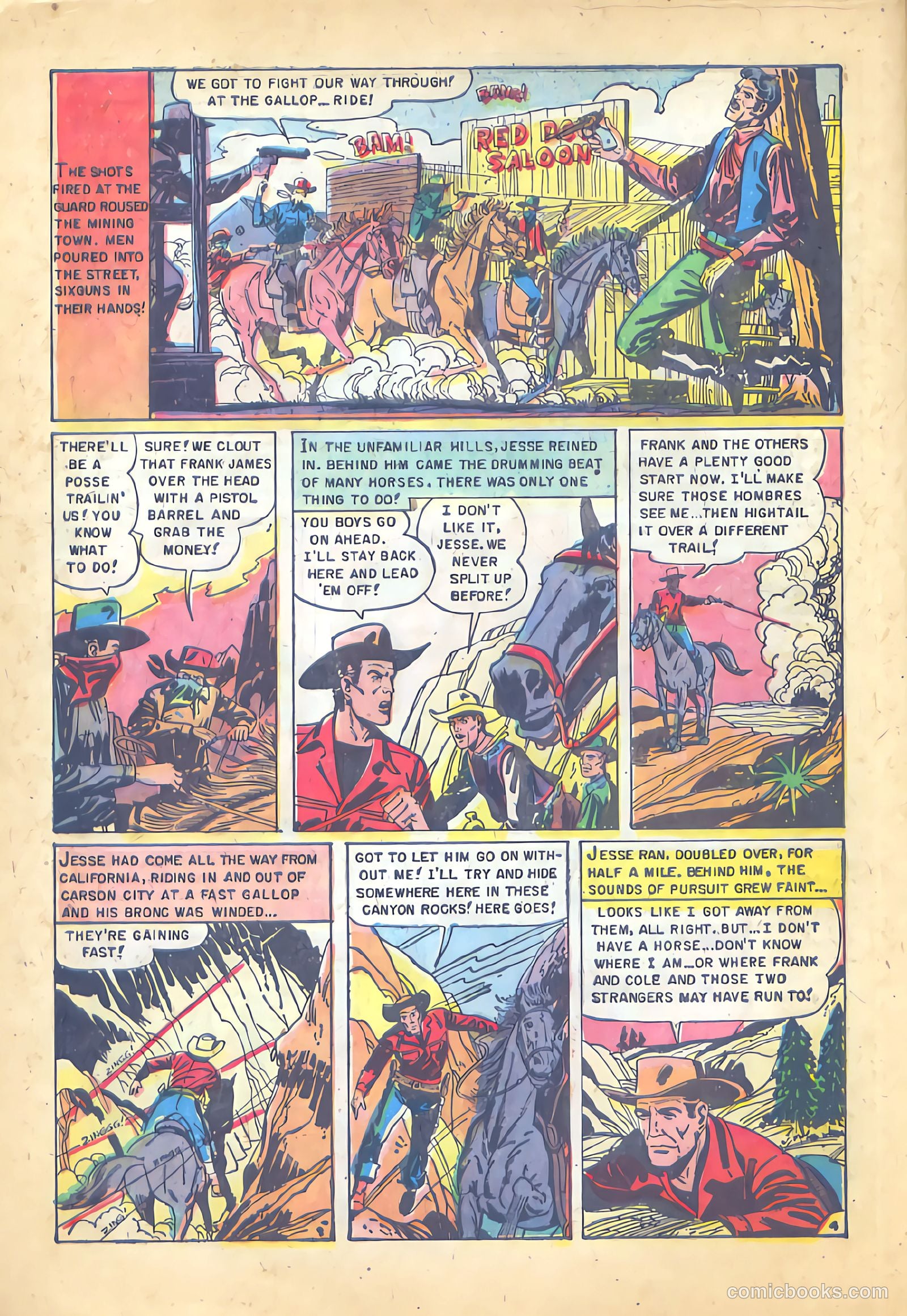 Jesse James #4 (1951) — page 6 of 36