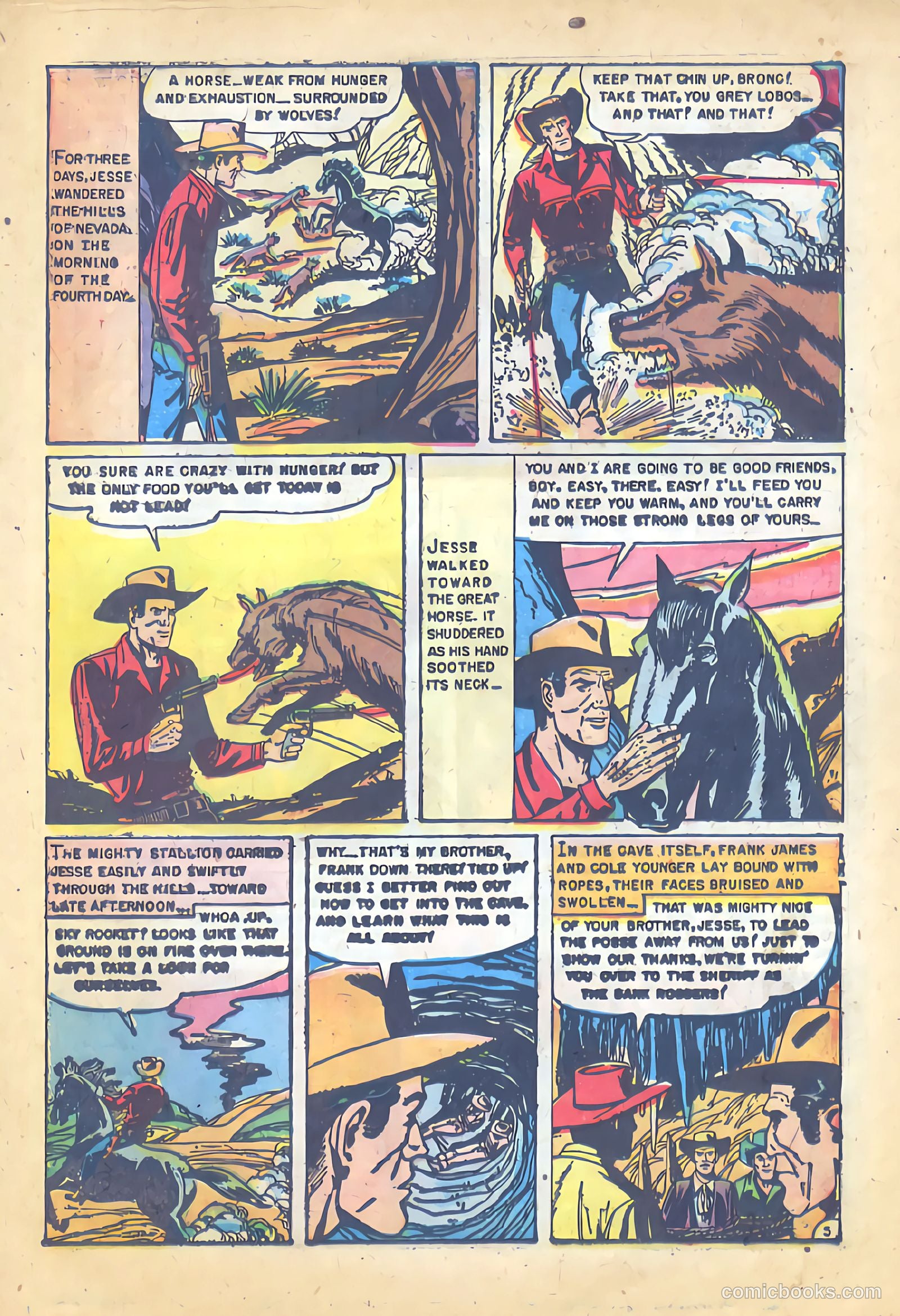 Jesse James #4 (1951) — page 7 of 36