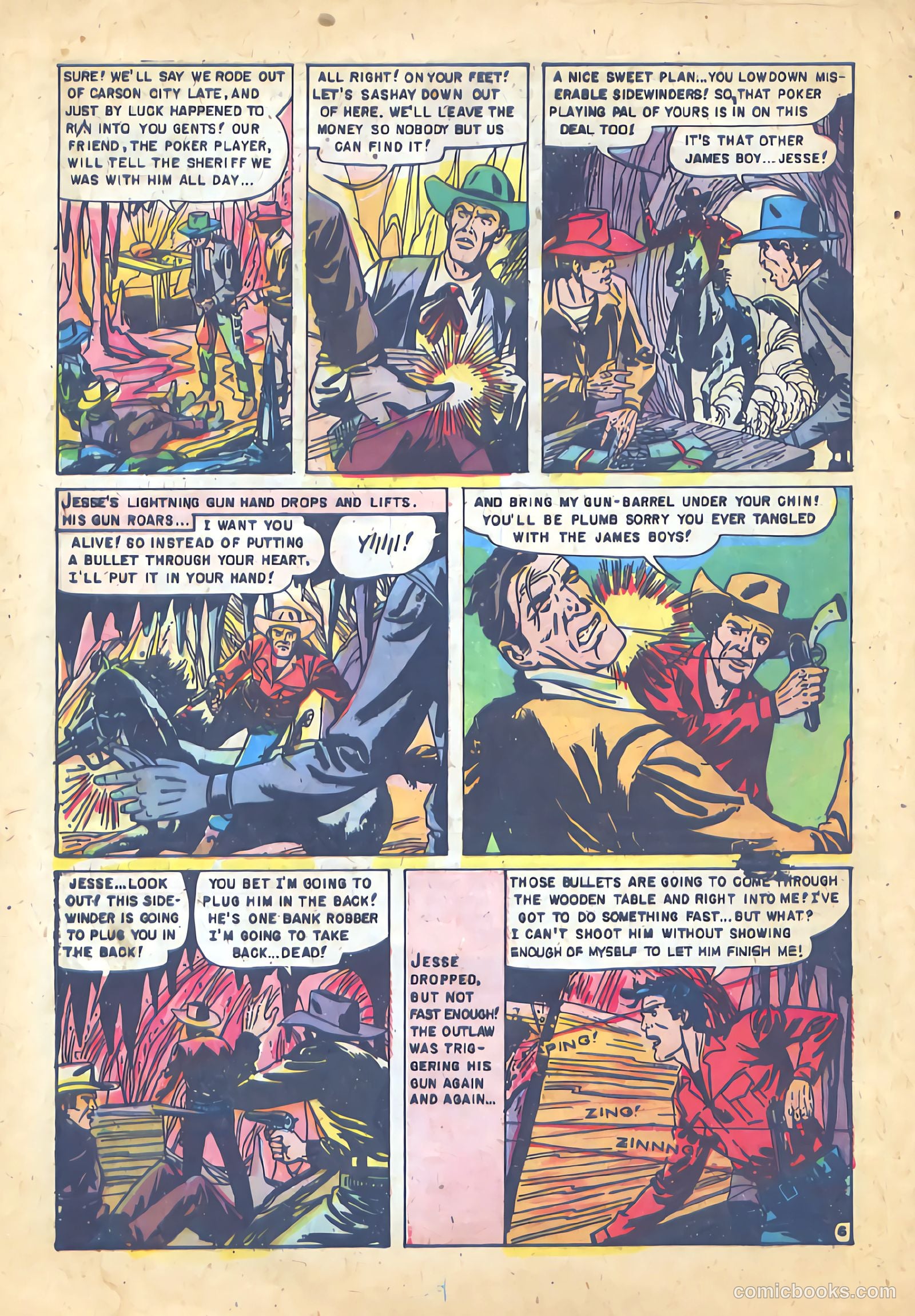 Jesse James #4 (1951) — page 8 of 36