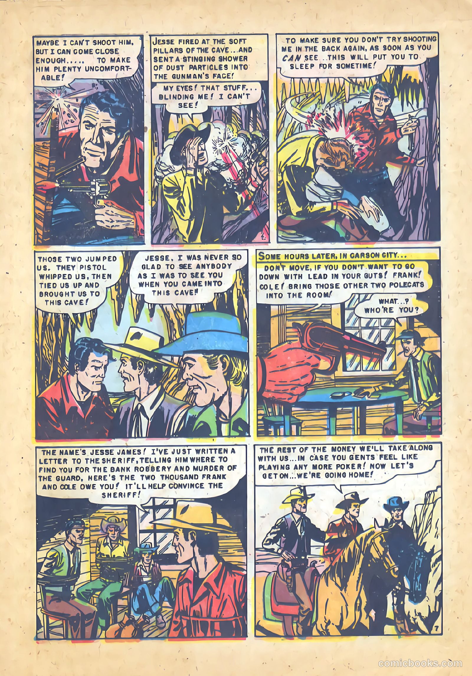 Jesse James #4 (1951) — page 9 of 36
