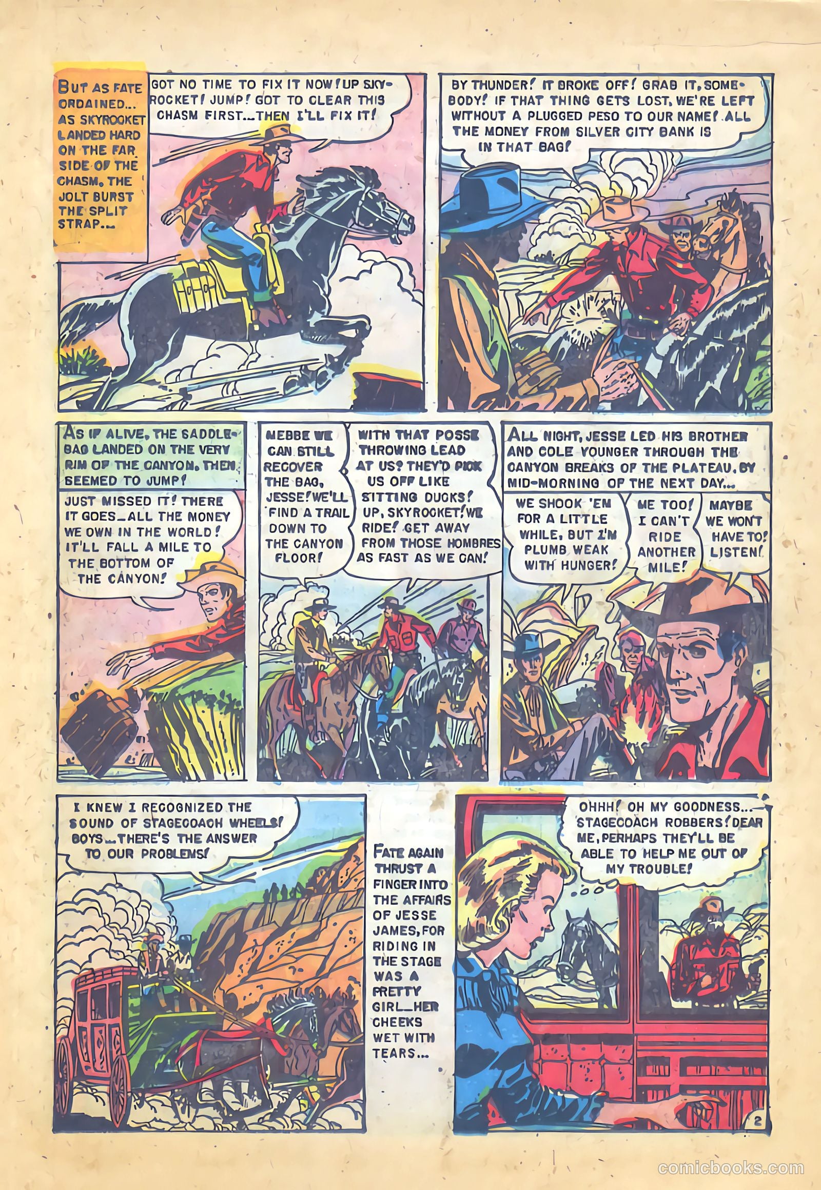 Jesse James #4 (1951) — page 11 of 36