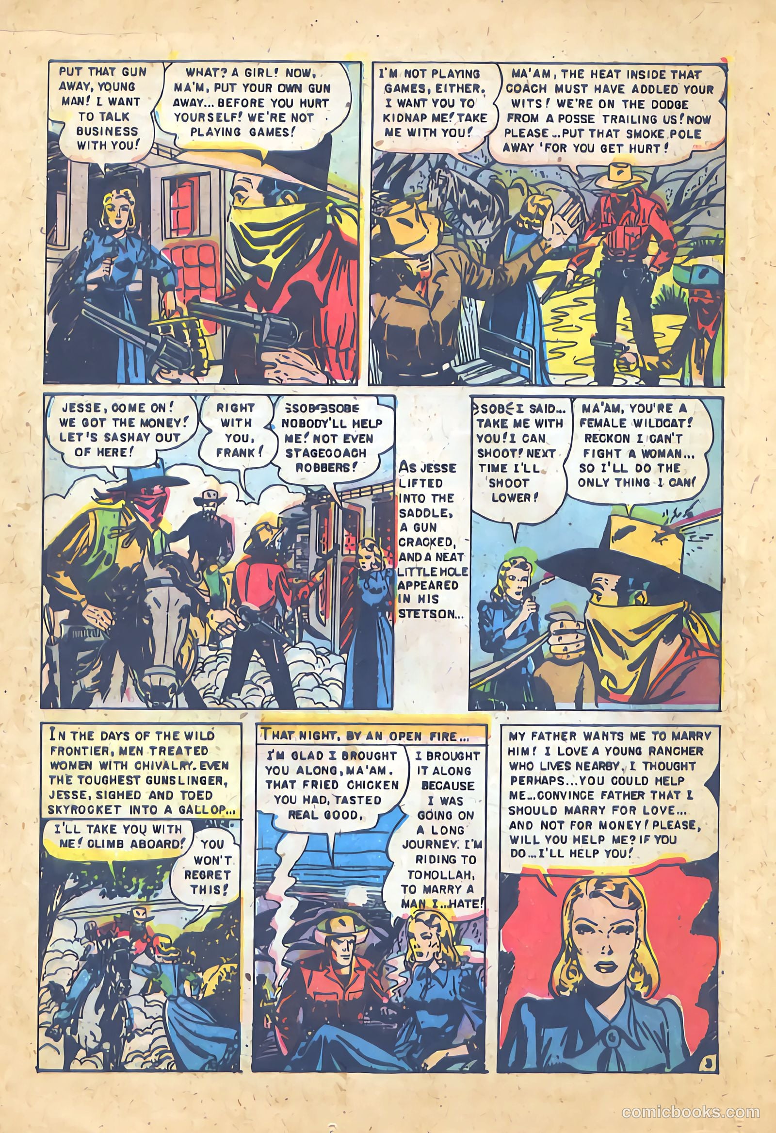 Jesse James #4 (1951) — page 12 of 36