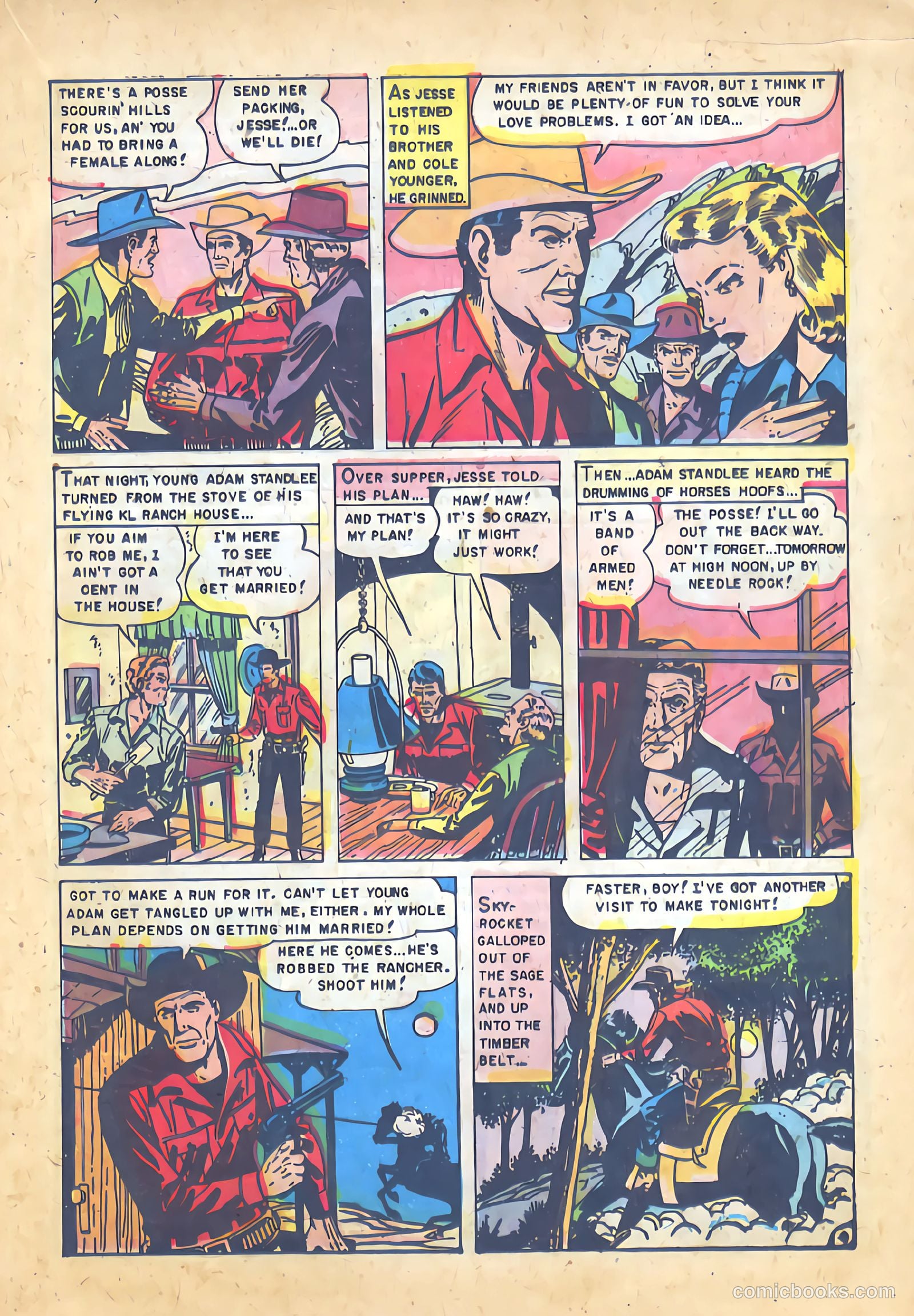 Jesse James #4 (1951) — page 13 of 36
