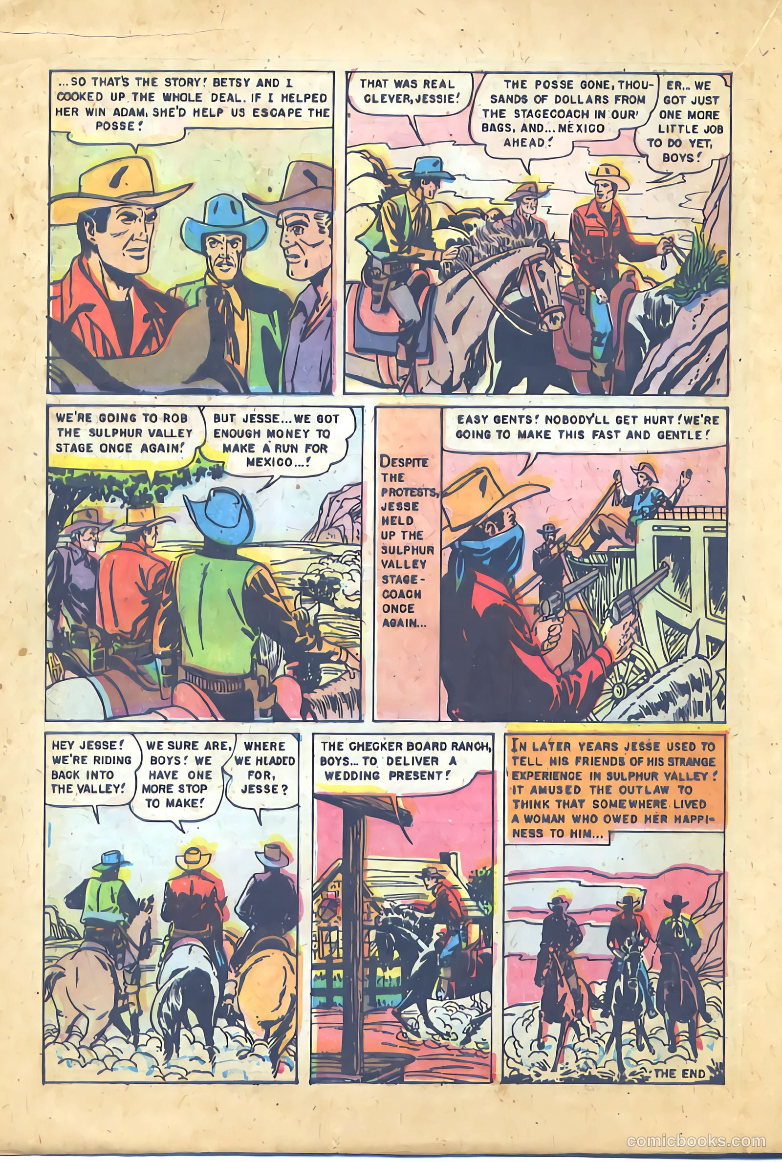 Jesse James #4 (1951) — page 16 of 36