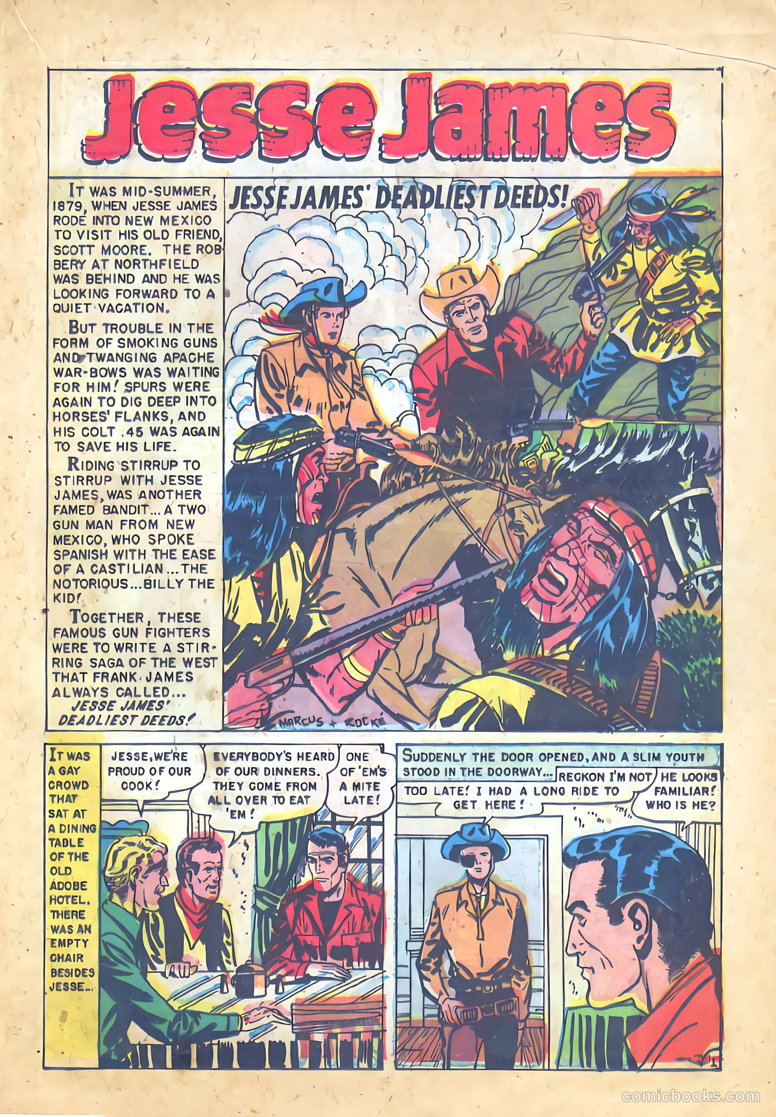 Jesse James #4 (1951) — page 17 of 36