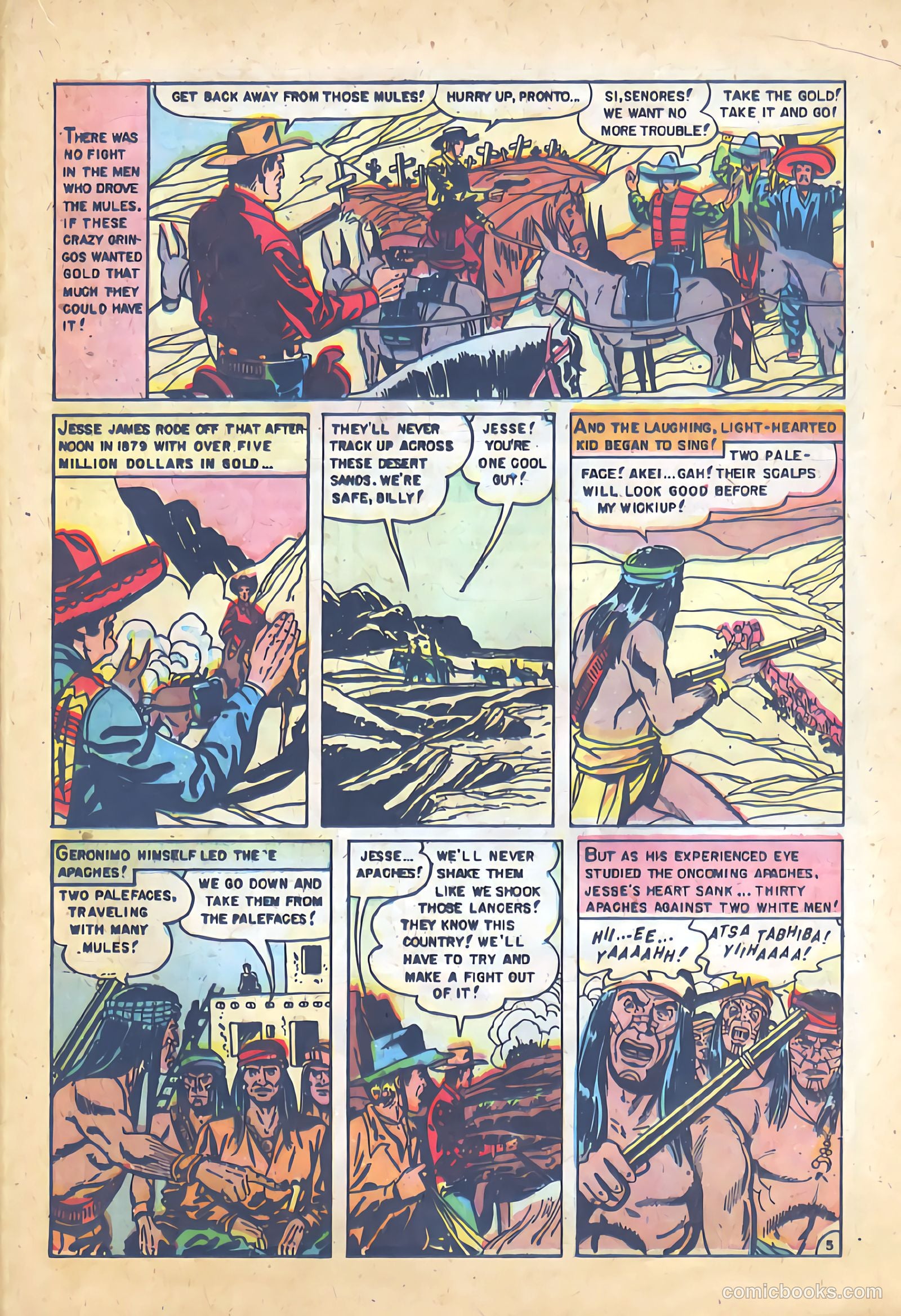 Jesse James #4 (1951) — page 21 of 36