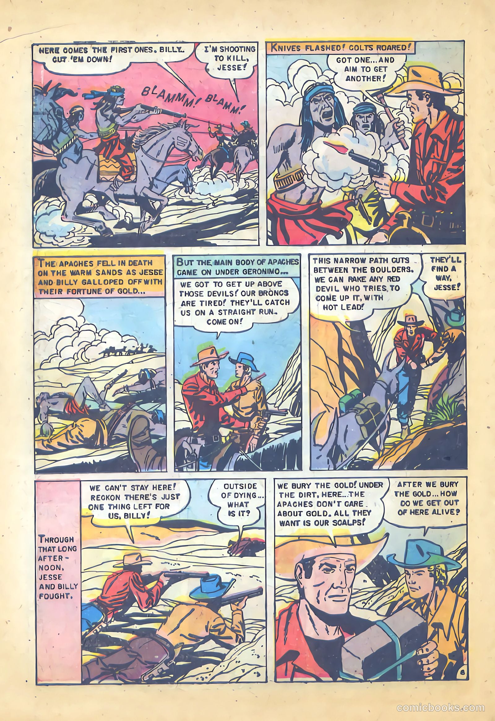 Jesse James #4 (1951) — page 22 of 36