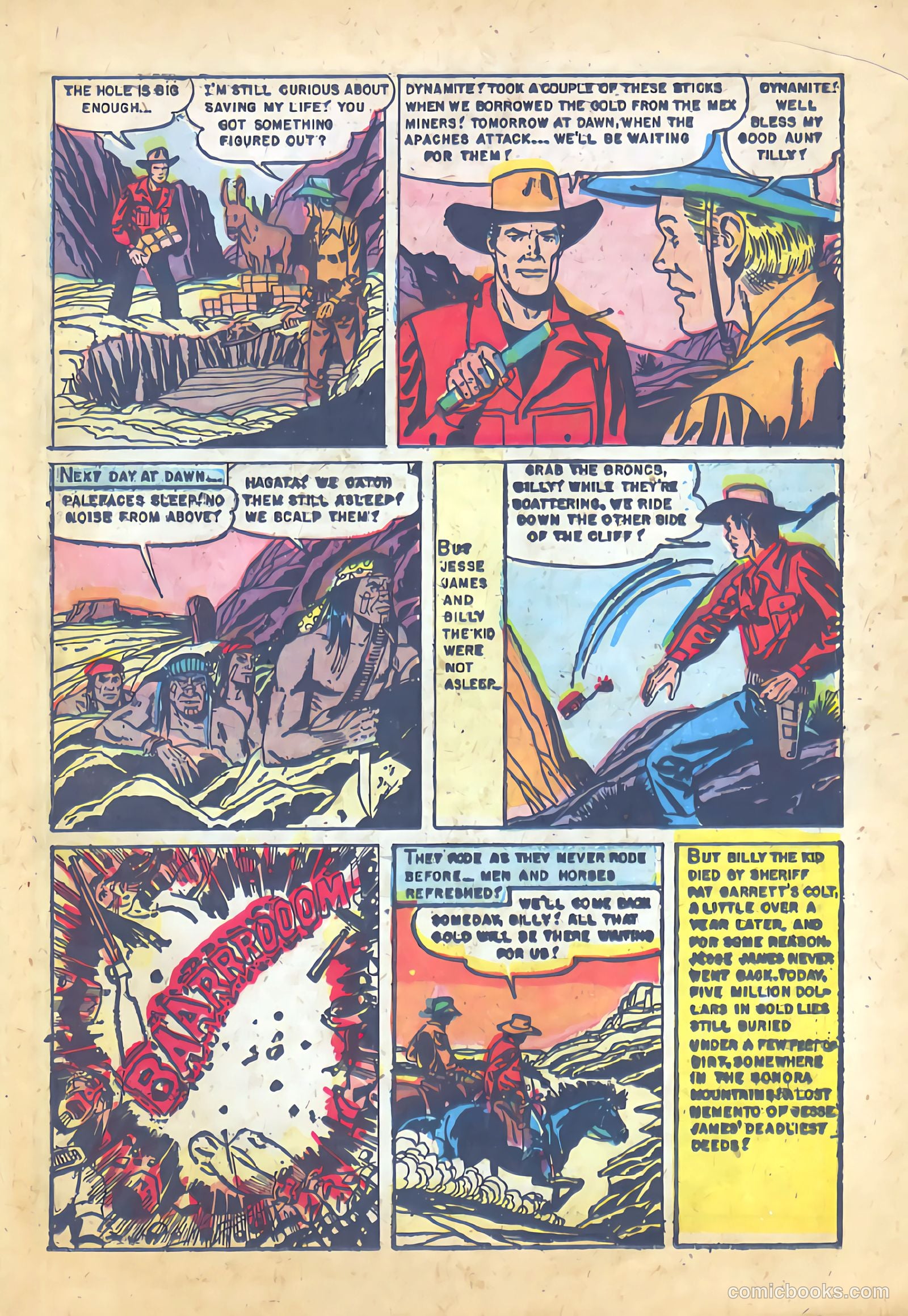 Jesse James #4 (1951) — page 23 of 36
