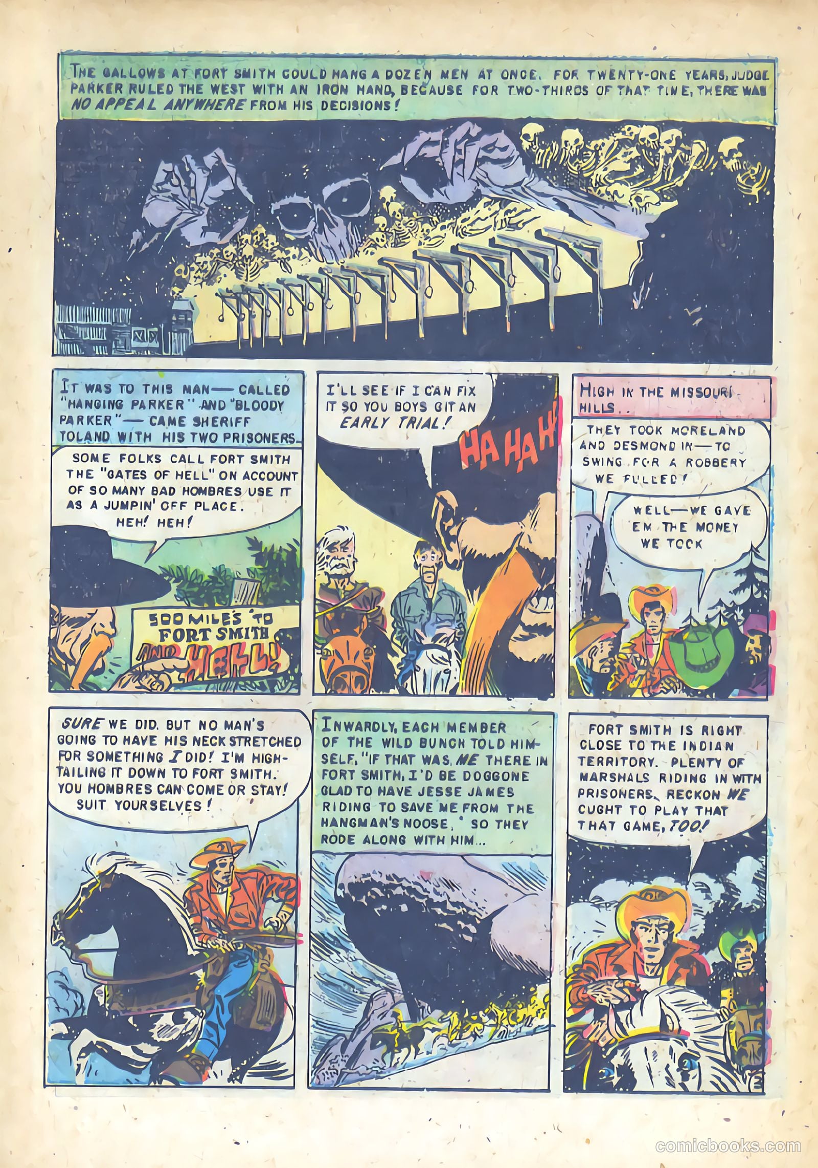 Jesse James #5 (1951) — page 5 of 36