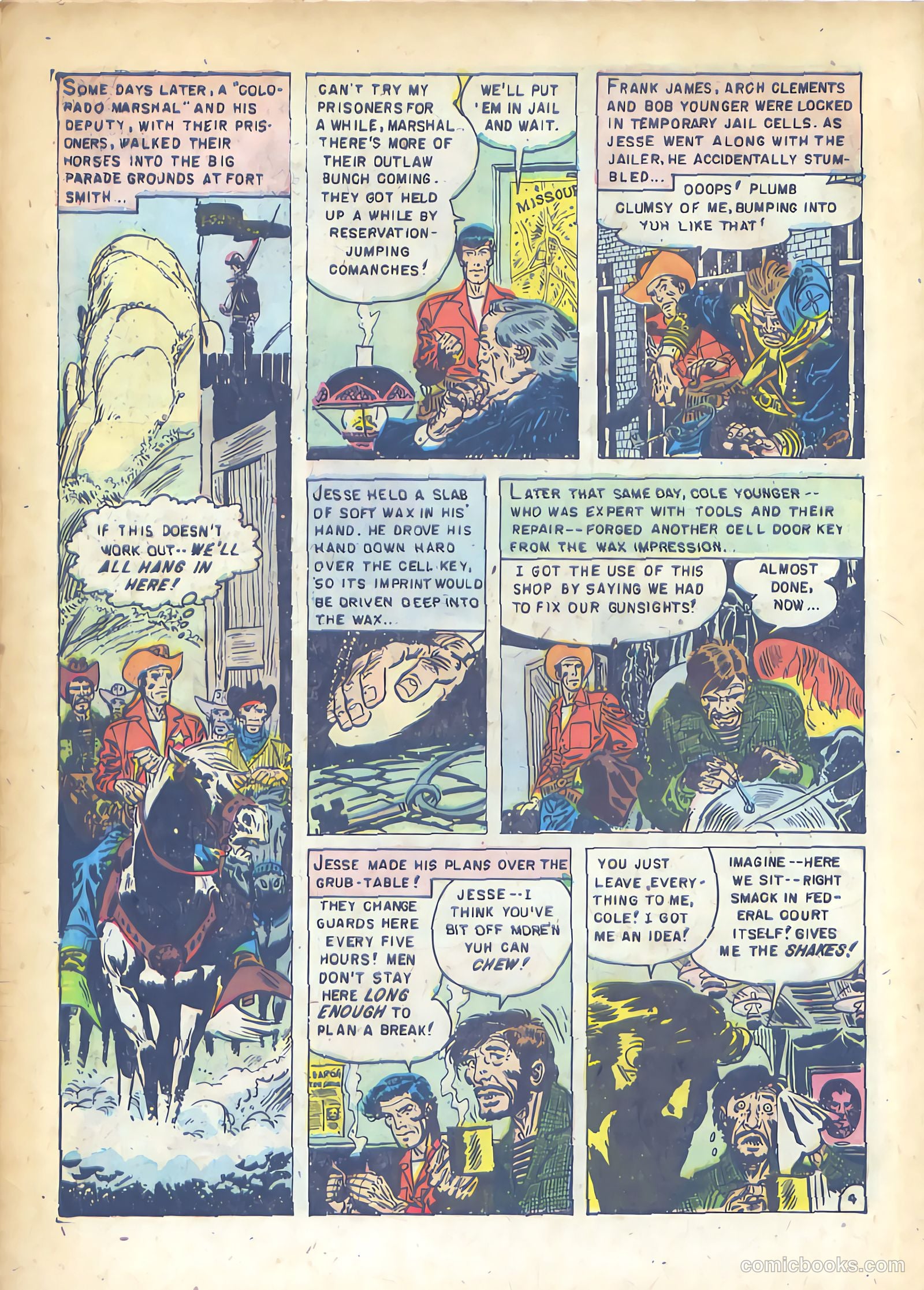 Jesse James #5 (1951) — page 6 of 36