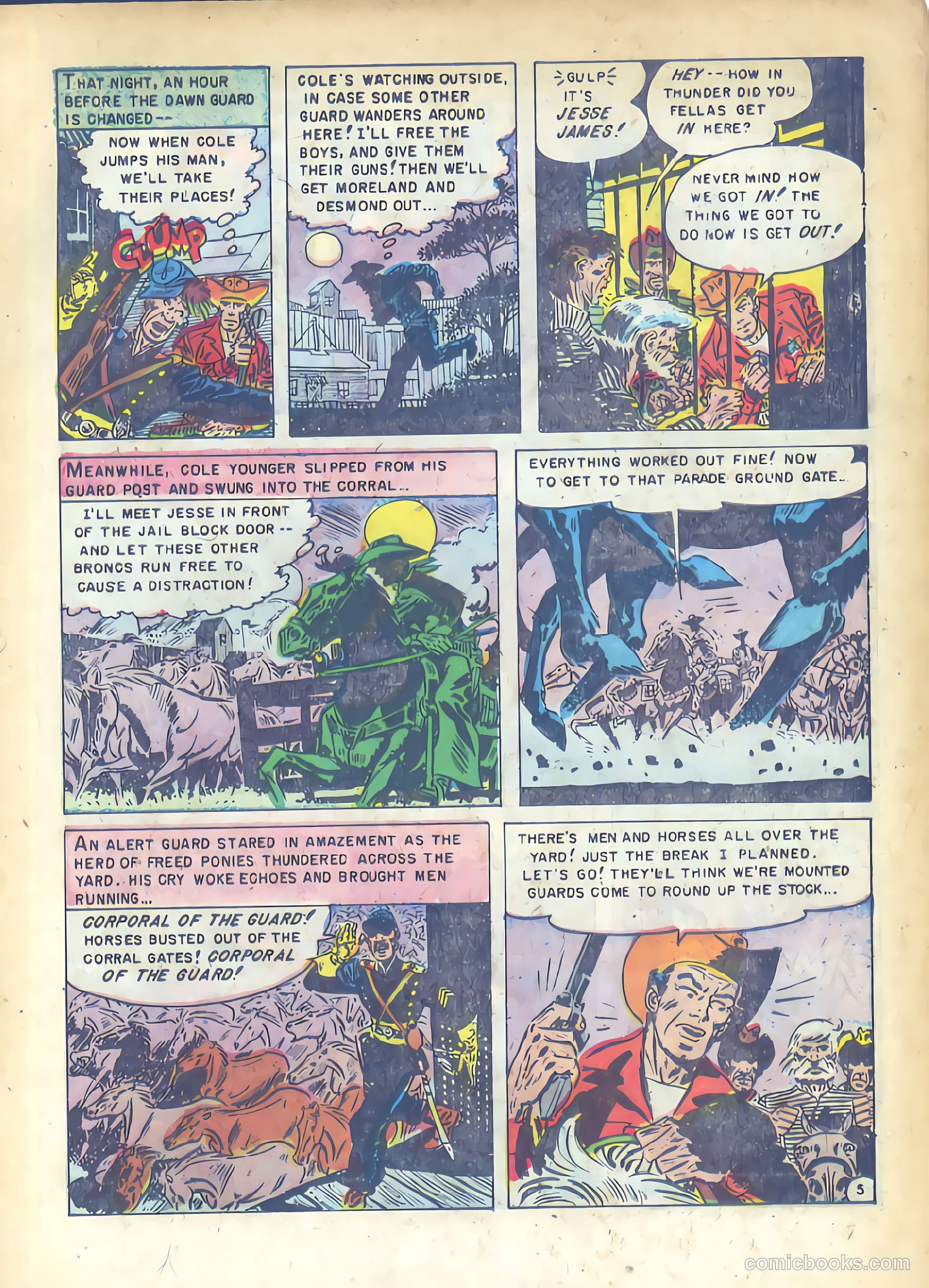 Jesse James #5 (1951) — page 7 of 36