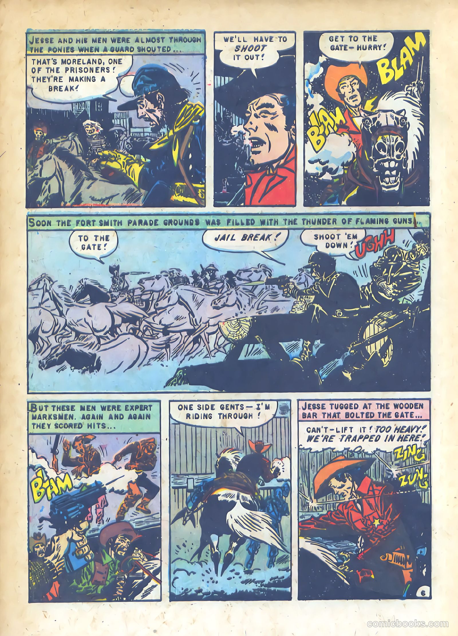 Jesse James #5 (1951) — page 8 of 36