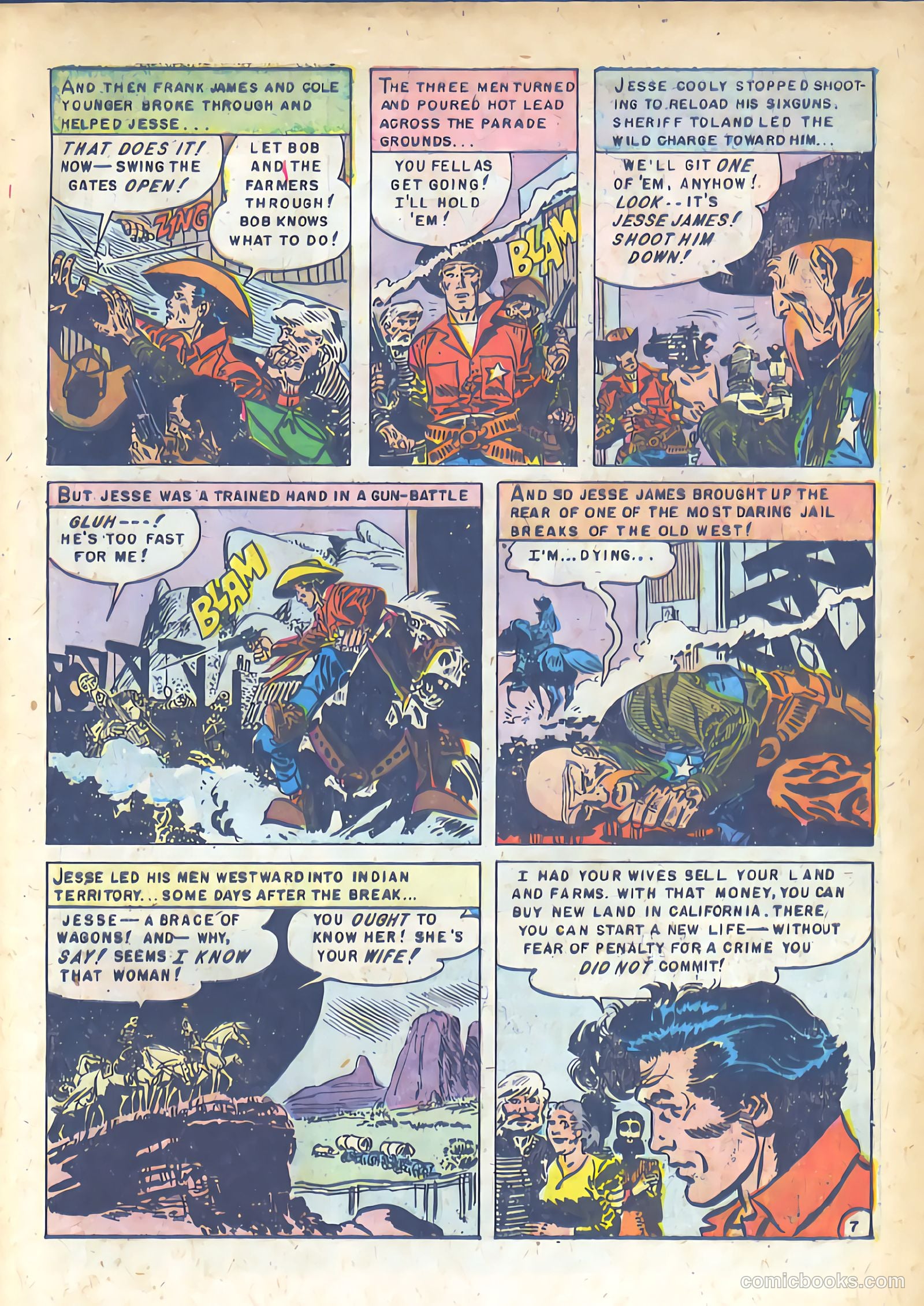 Jesse James #5 (1951) — page 9 of 36
