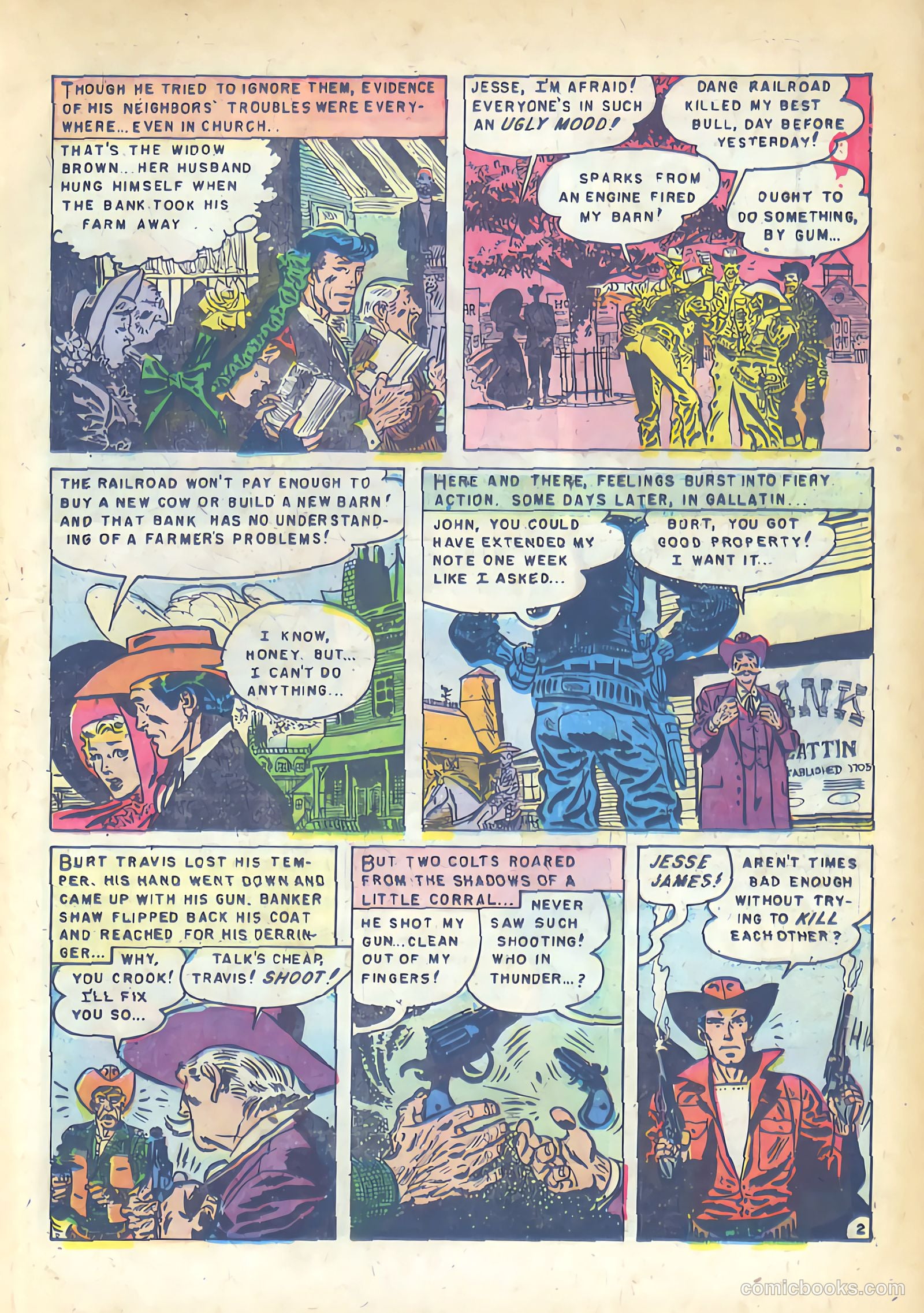 Jesse James #5 (1951) — page 11 of 36