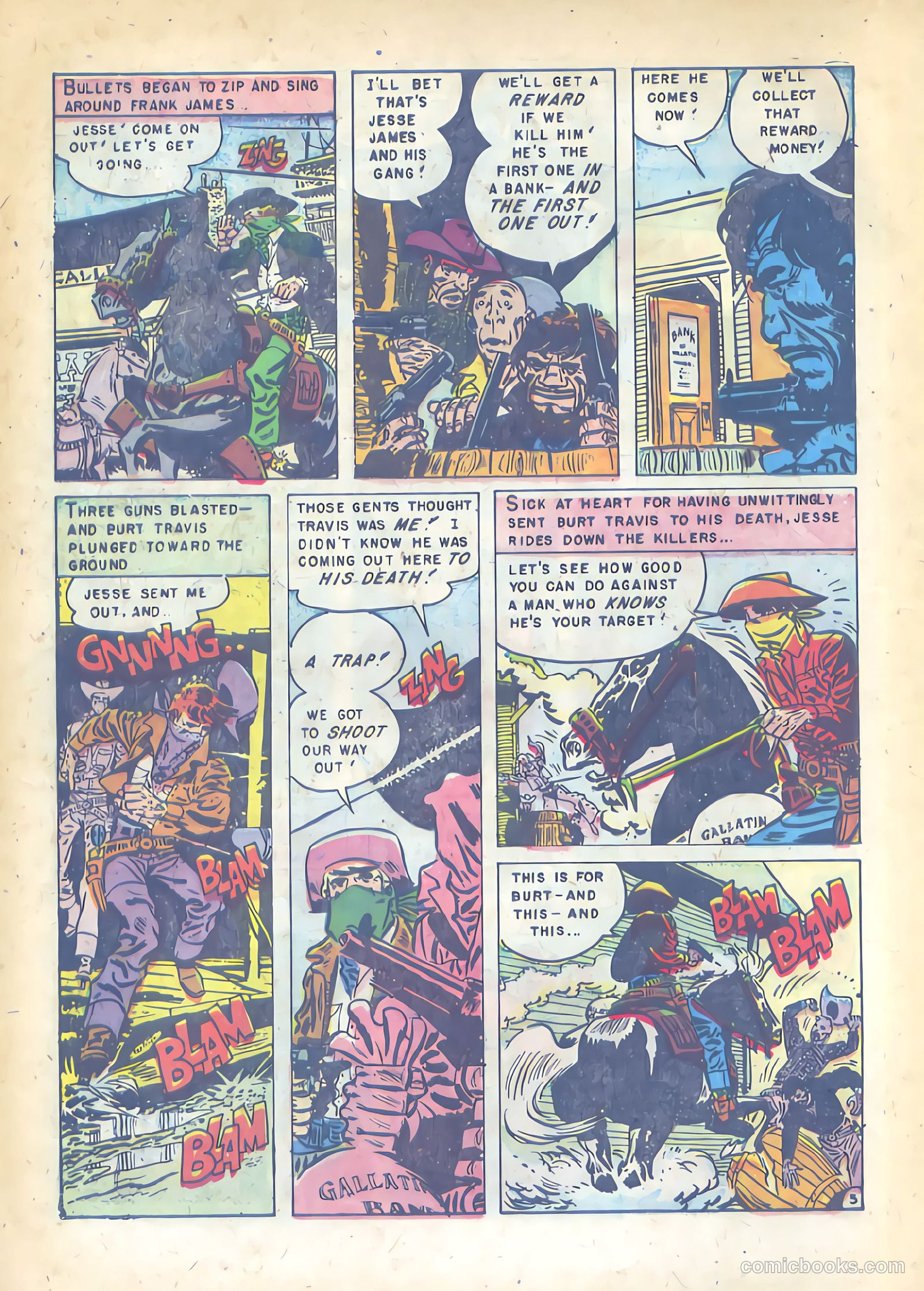 Jesse James #5 (1951) — page 14 of 36