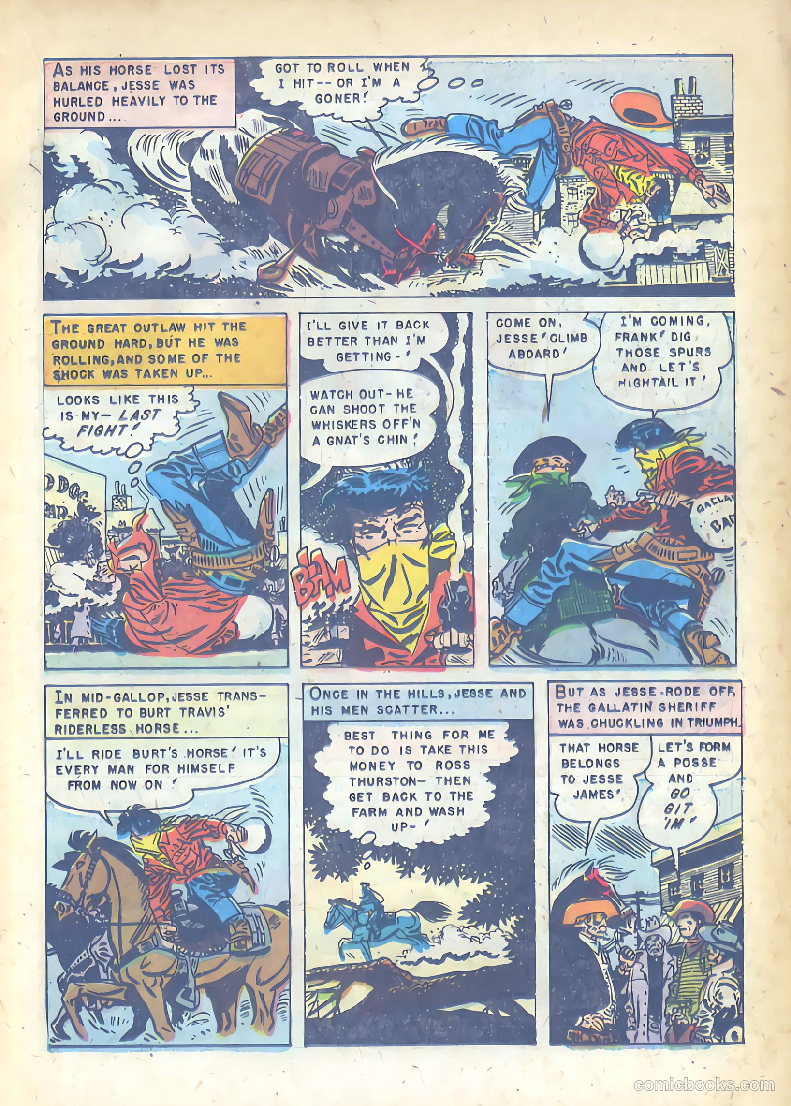 Jesse James #5 (1951) — page 15 of 36