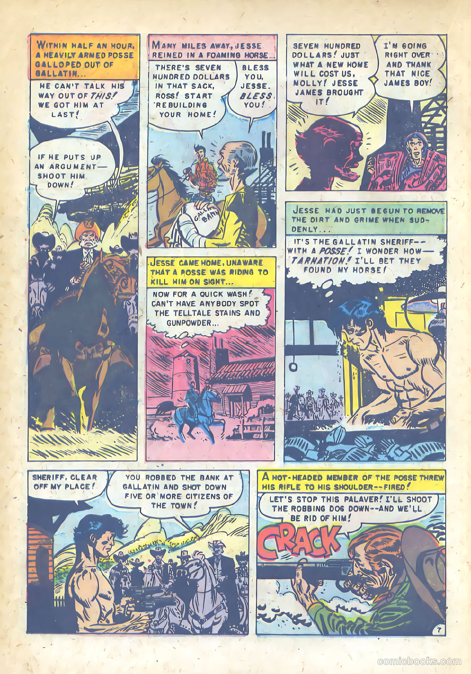 Jesse James #5 (1951) — page 16 of 36