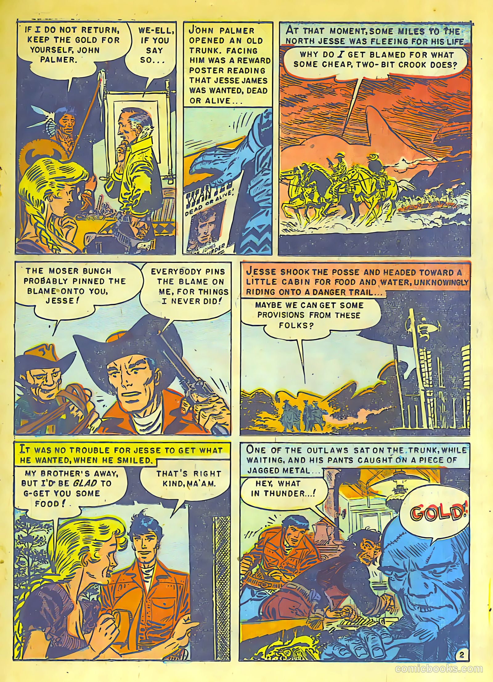 Jesse James #5 (1951) — page 19 of 36
