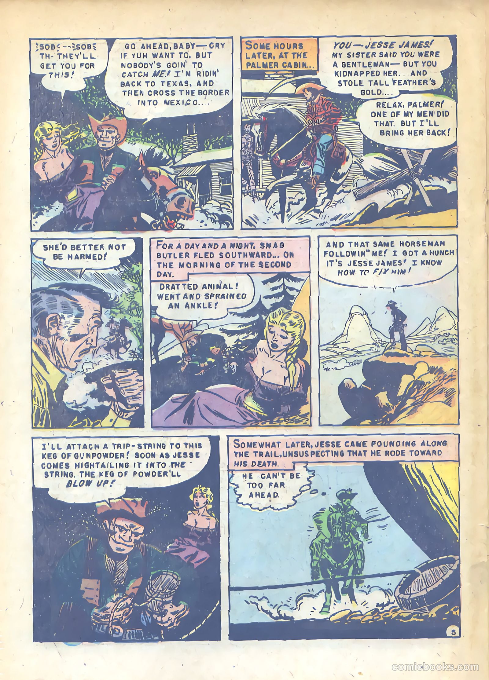 Jesse James #5 (1951) — page 22 of 36