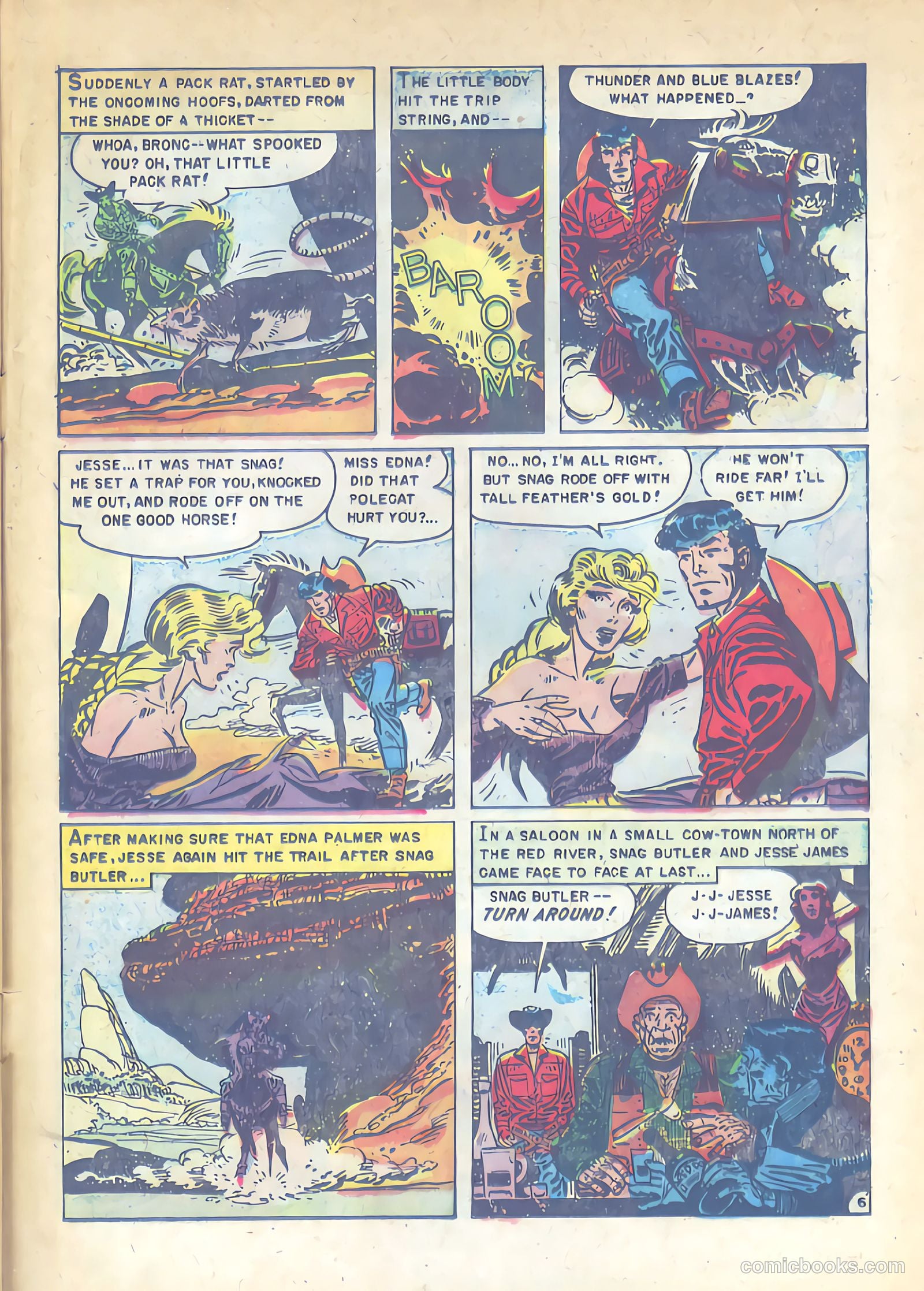 Jesse James #5 (1951) — page 23 of 36